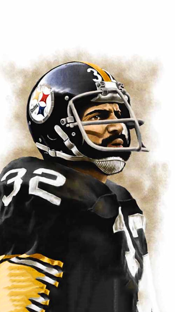 Franco Harris  Pittsburgh steelers football Pittsburg steelers  Pittsburgh steelers players