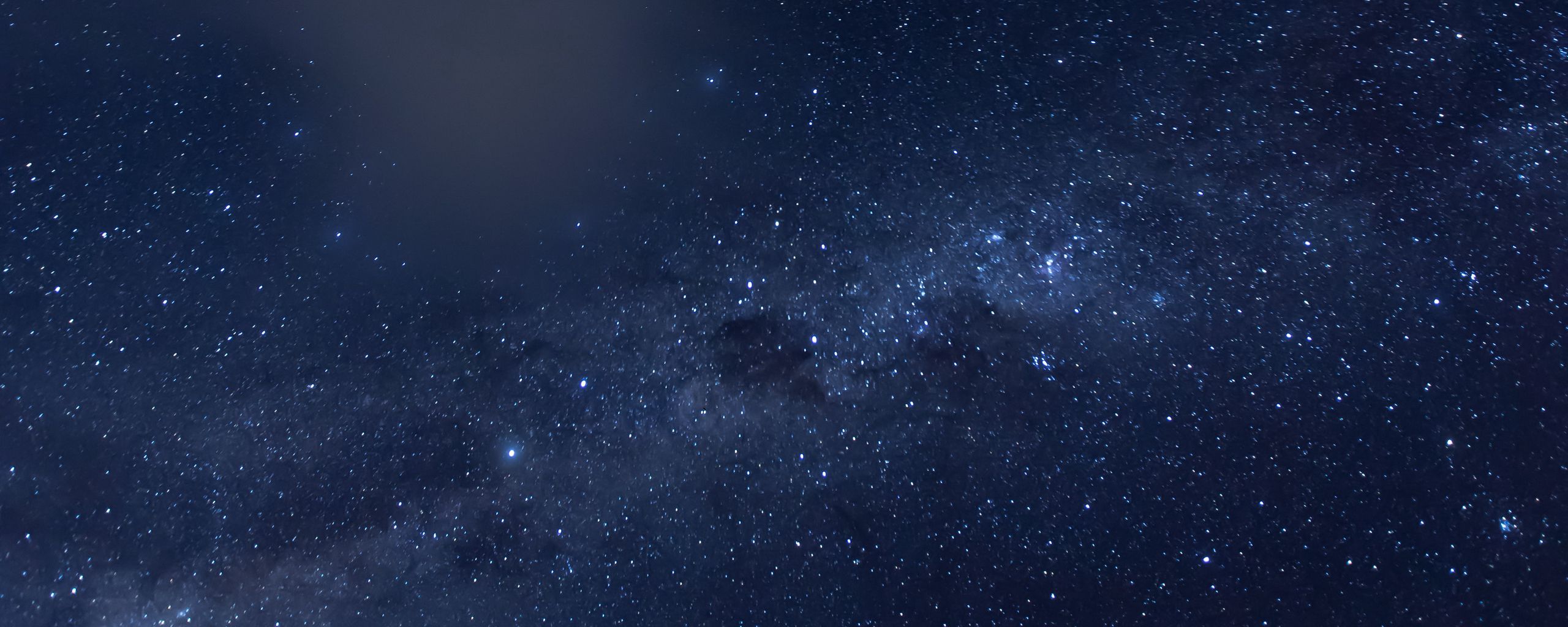 Download wallpaper 2560x1024 stars, starry sky, nebula, galaxy, space ultrawide monitor HD background