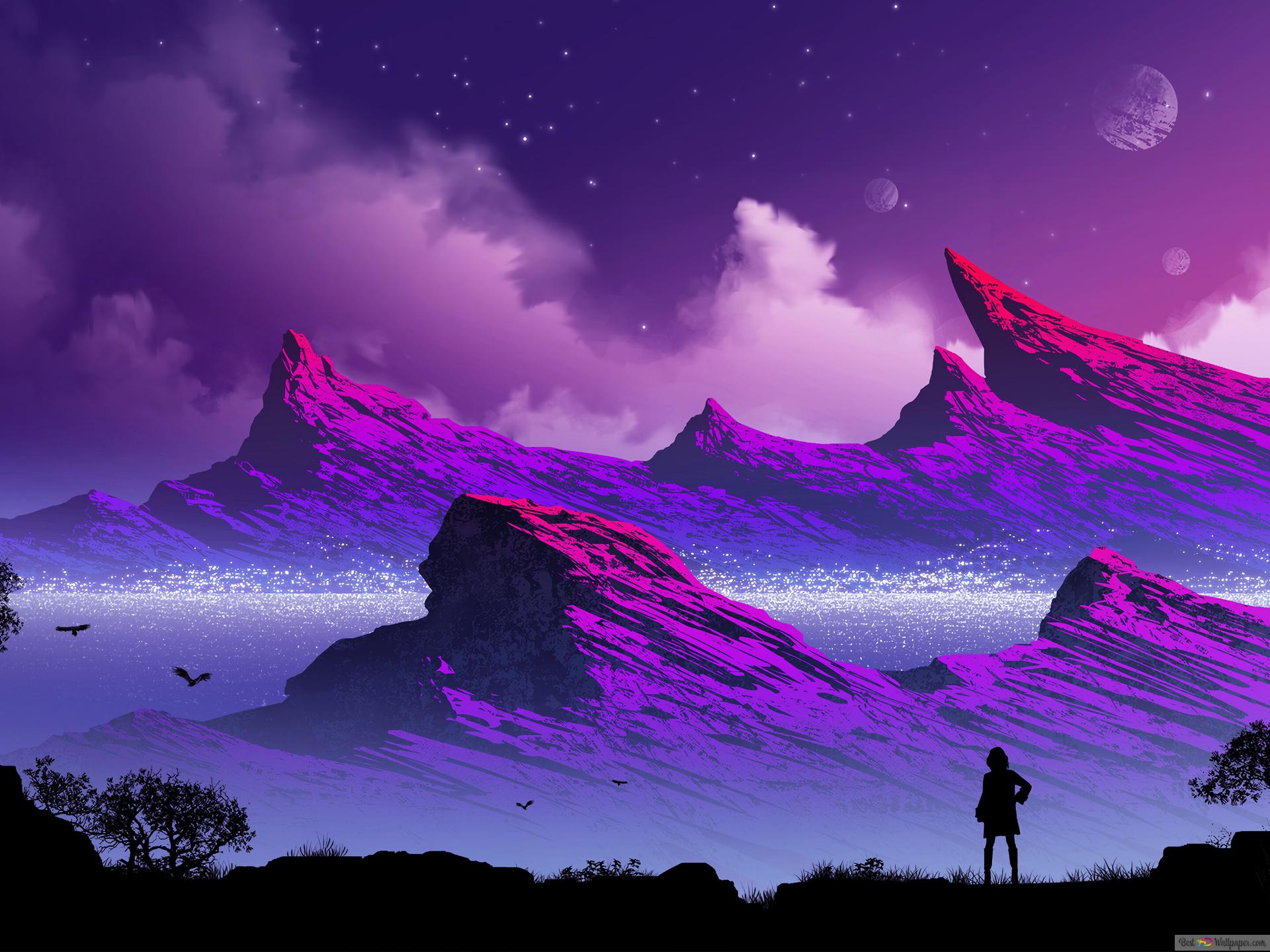 Landscape Digital Art 4K wallpaper download