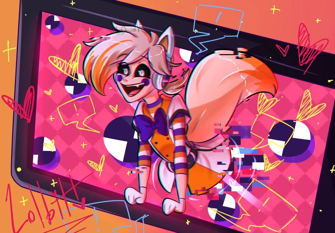 Lolbit!. Fnaf wallpaper, Fnaf drawings, Anime fnaf
