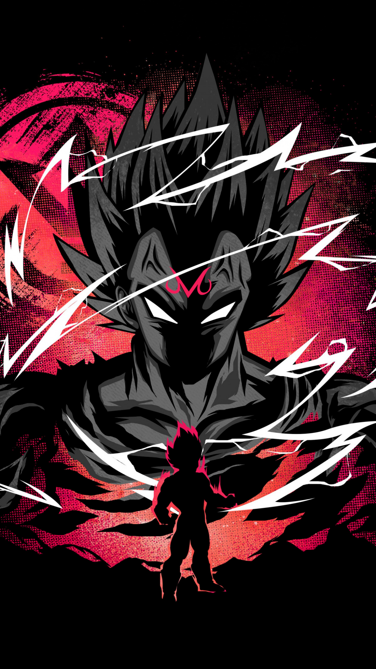 Vegeta Wallpaper 4K, AMOLED, Dragon Ball Super