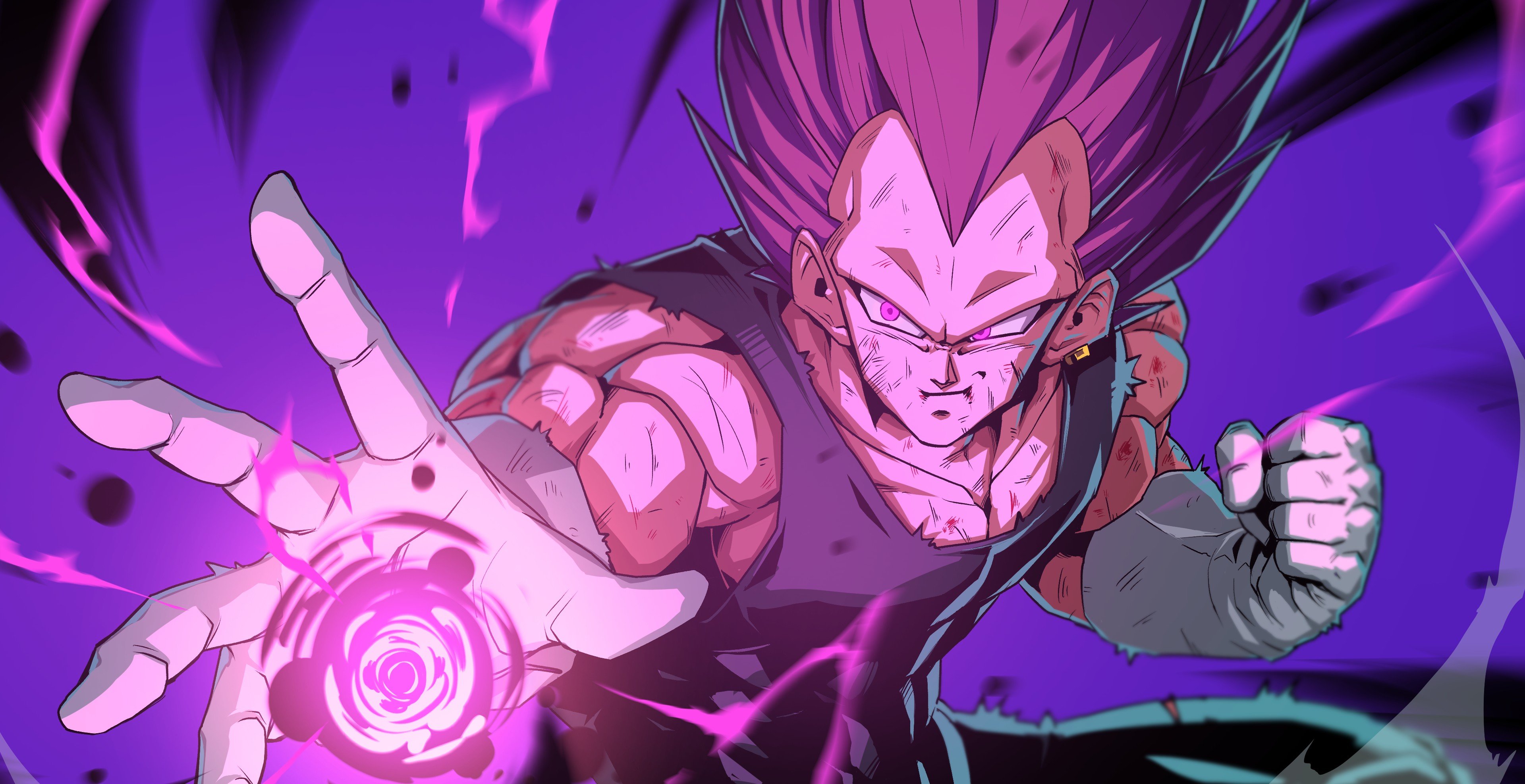 Dragon Ball Vegeta Wallpaper 4K