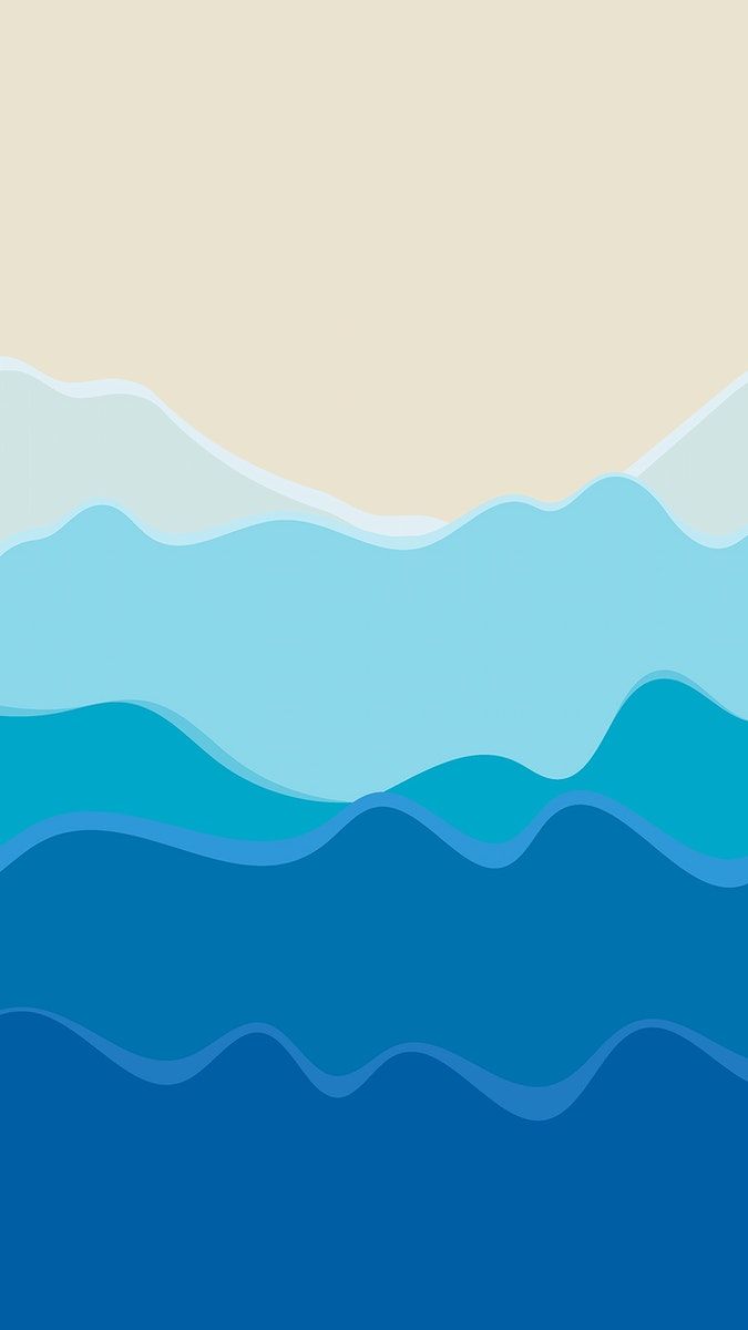 Blue iPhone wallpaper ocean wave design. free image / Sasi. iPhone wallpaper ocean, iPhone wallpaper, Android wallpaper