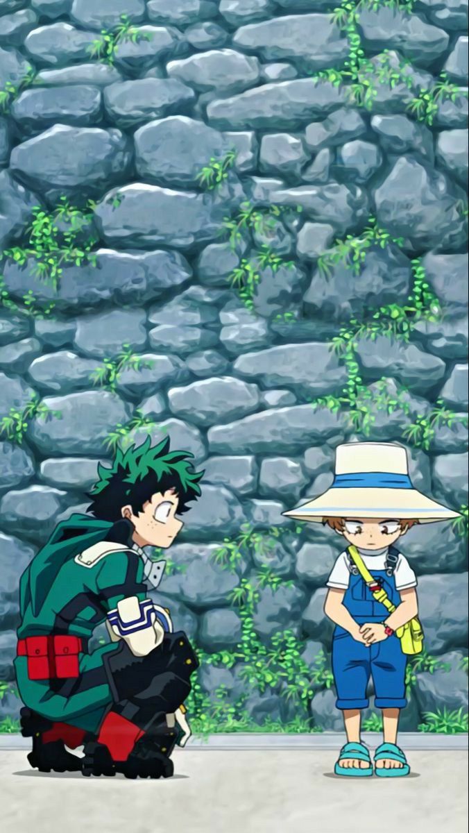 Izuku Midoriya; The Principal's son Siblings. Anime, Anime wallpaper, Cute anime wallpaper
