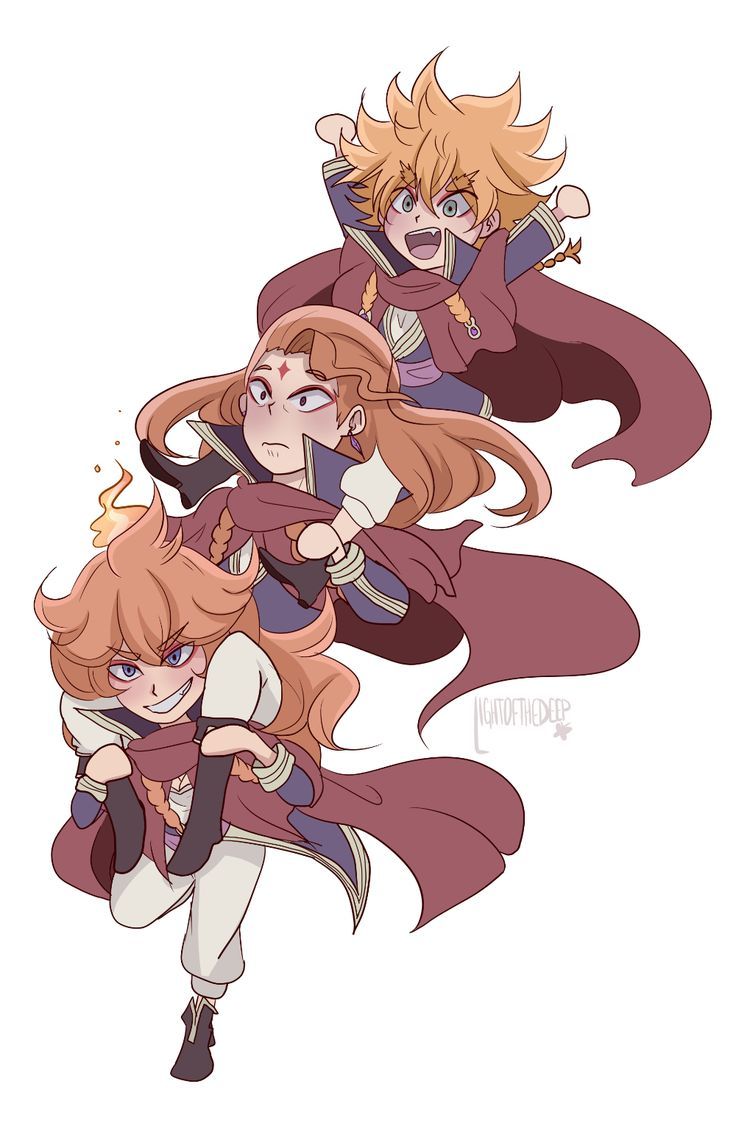 CM: Vermillion Siblings (Black Clover). Personagens de anime, Desenhos de anime, Animes wallpaper