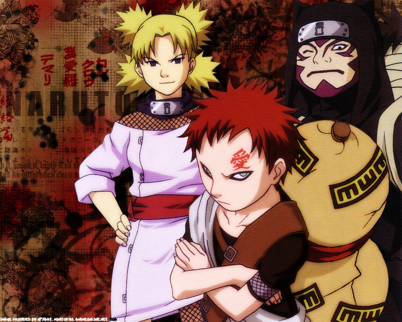 Temari, Kankuro and Gaara sand Siblings Siblings Photo