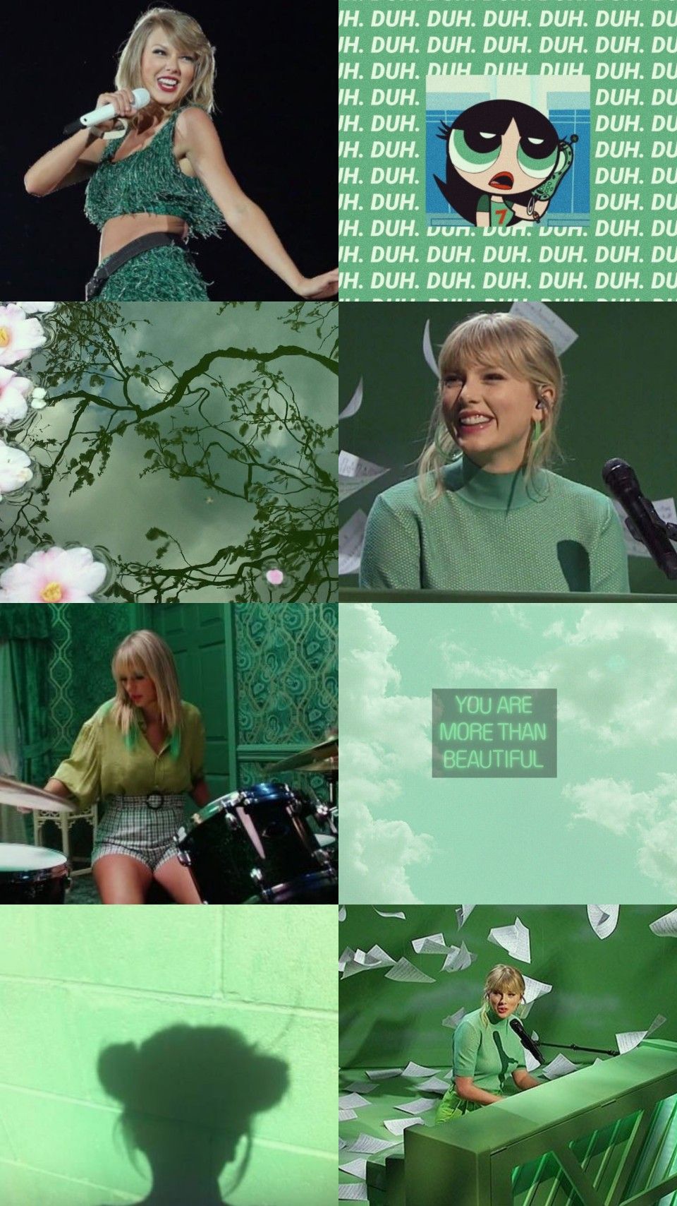 TAYLOR SWIFT AESTHETIC GREEN. Taylor swift wallpaper, Taylor swift lyrics, Taylor swift