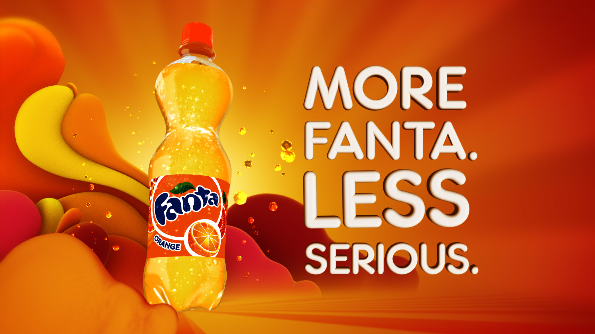 Fanta Takes 'Less Serious' Approach