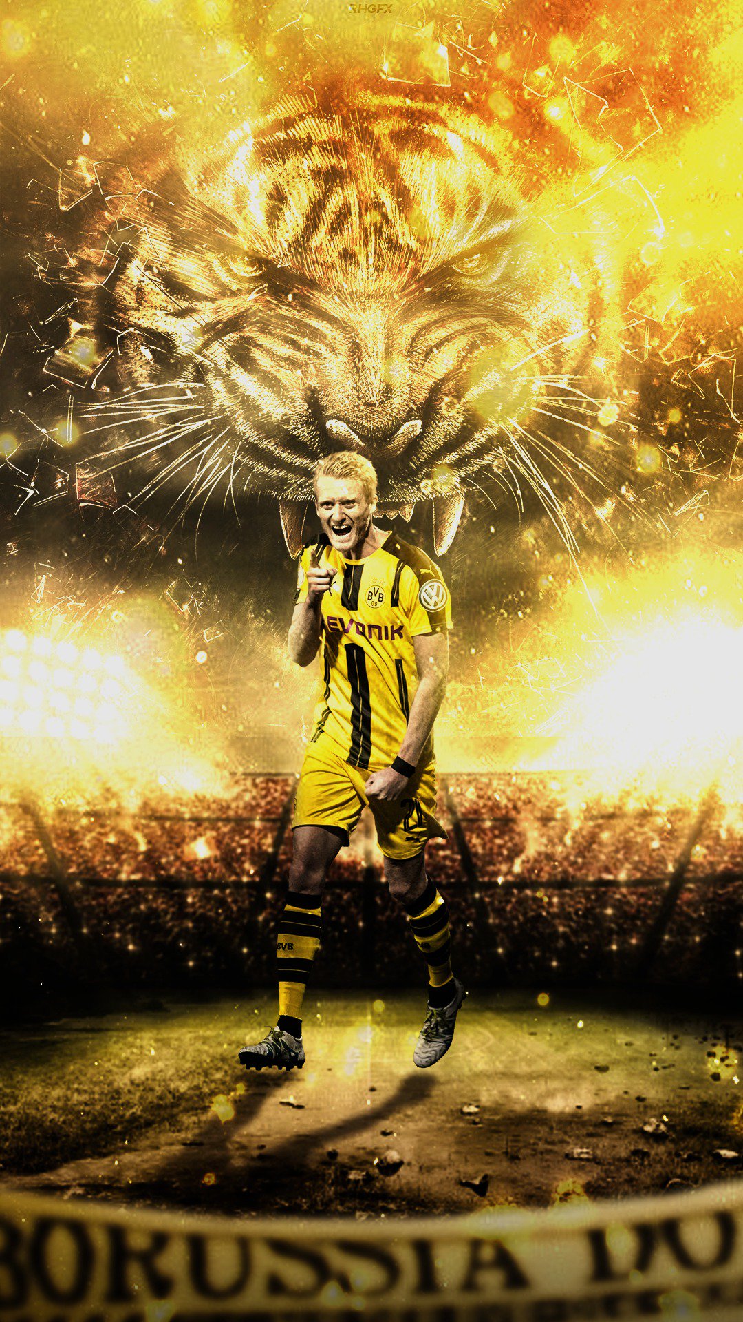 RHGFX - I Wallpaper I Mobile. #mobile #schurrle #BVB RT's and Likes Appreciated