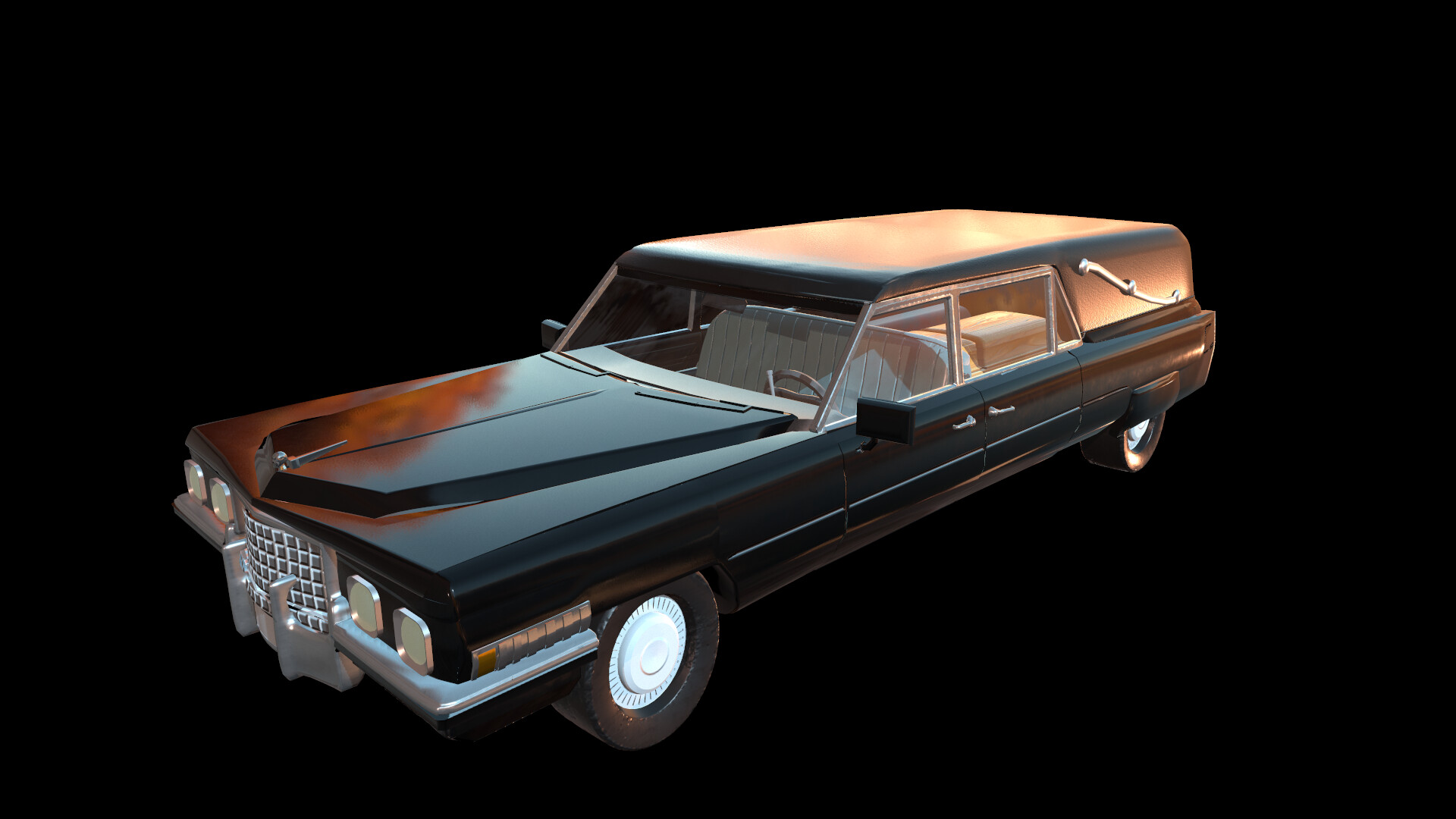 Hearse Funeral Coach