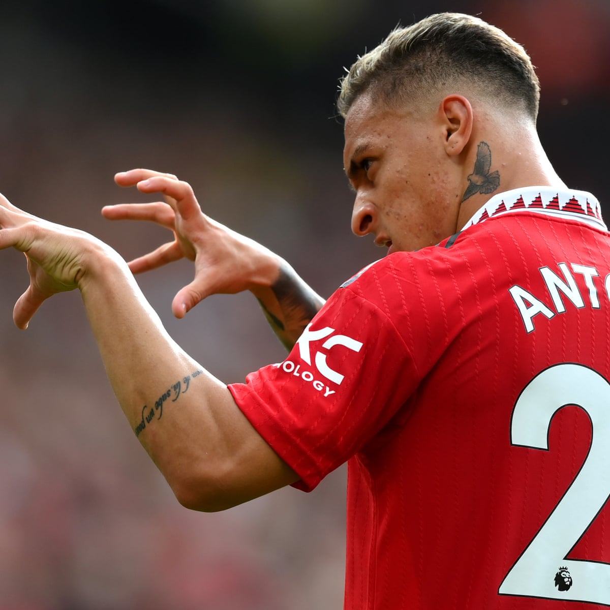 Antony's Manchester United debut was cinematic and apparently fearless