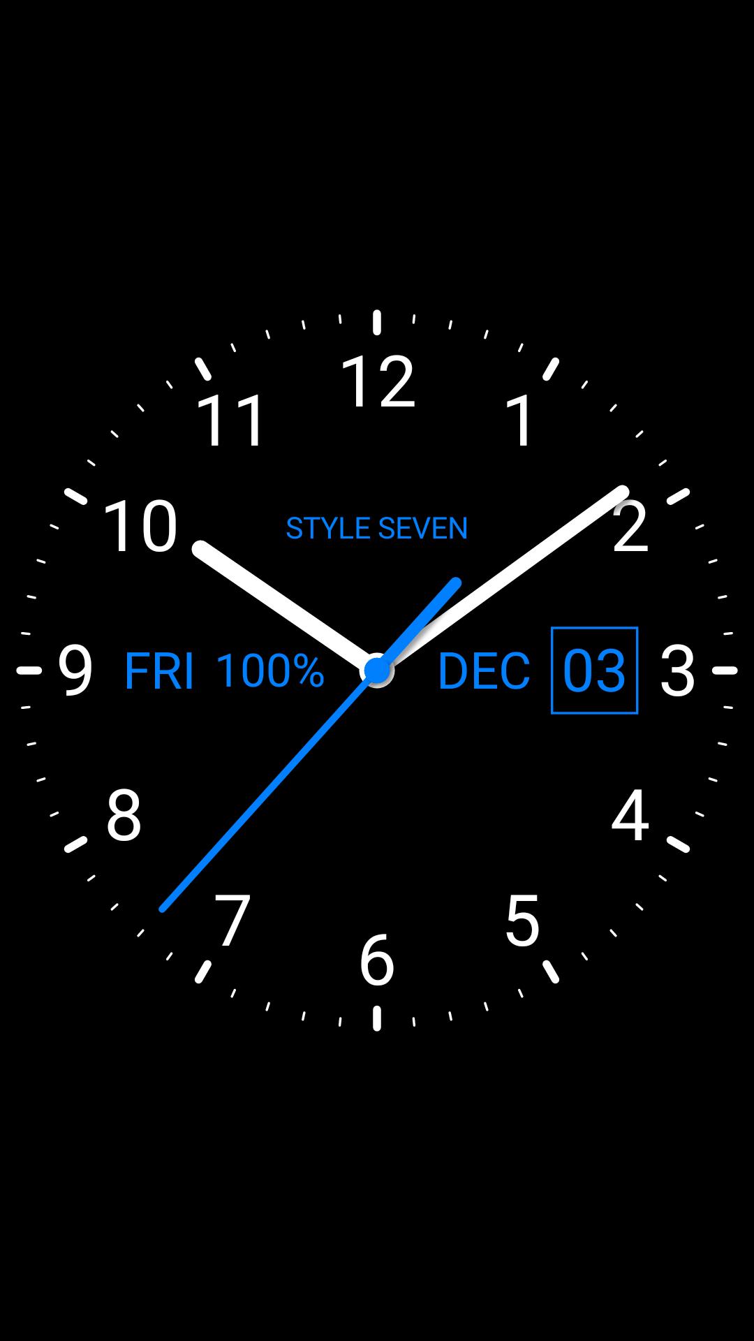 Analog Clock Live Wallpaper 7 APK For Android Download