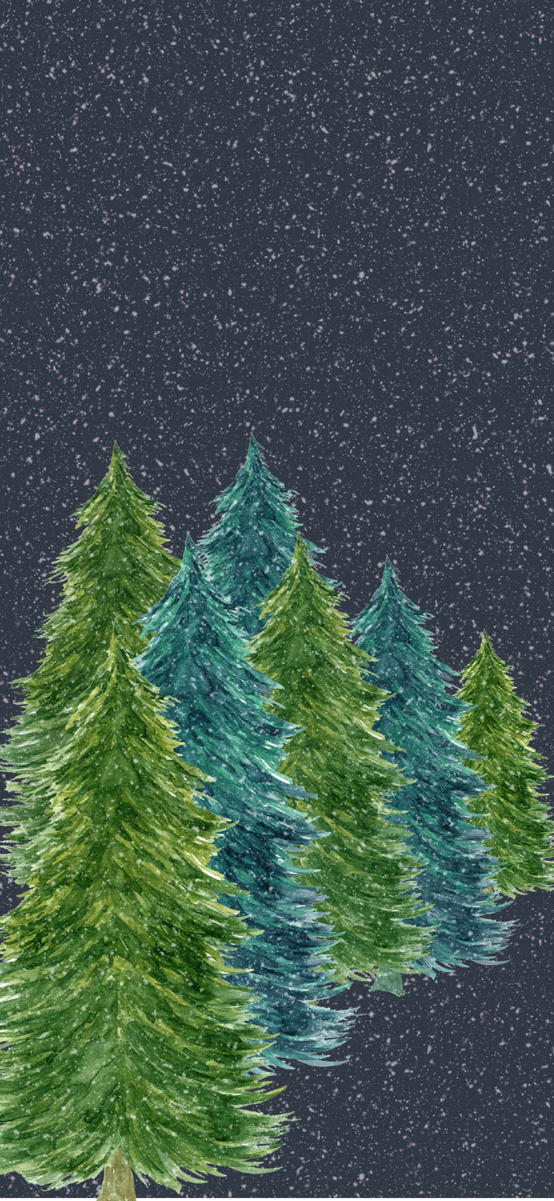 Winter Themed iPhone Wallpaper 2019