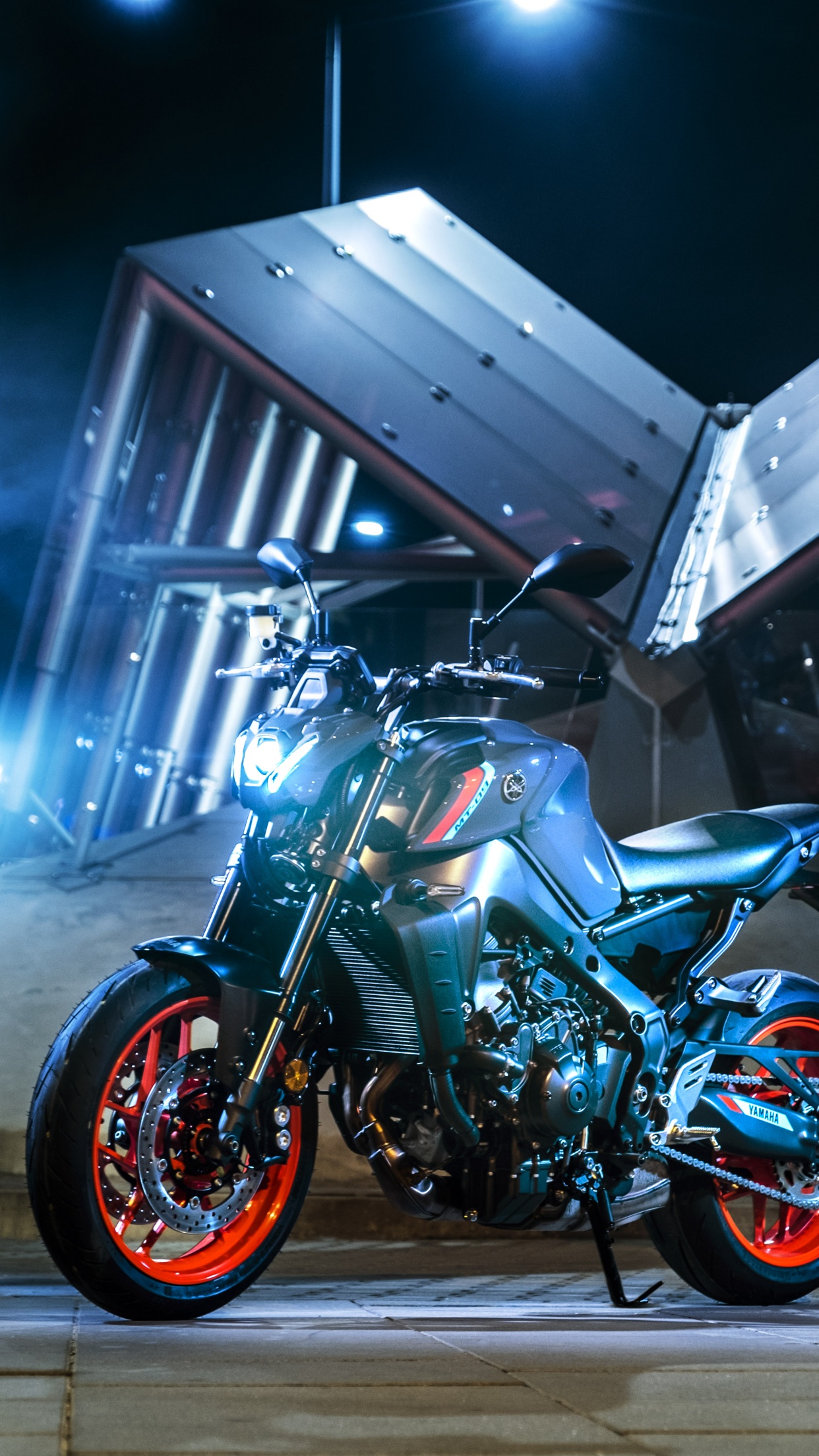 Yamaha MT 09 Wallpaper 4K, Naked Bikes, 2021, 5K, Bikes