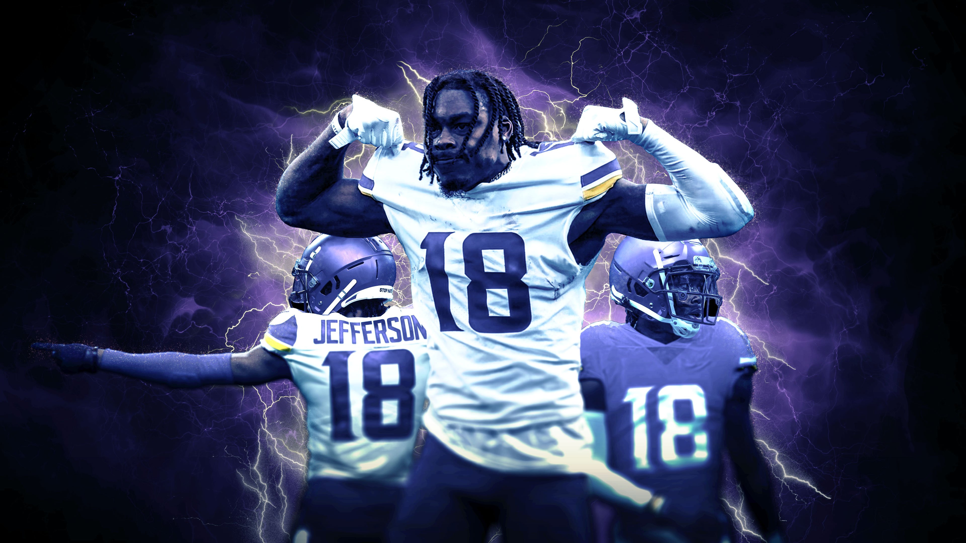 Justin Jefferson Wallpaper, WhatsPaper in 2023