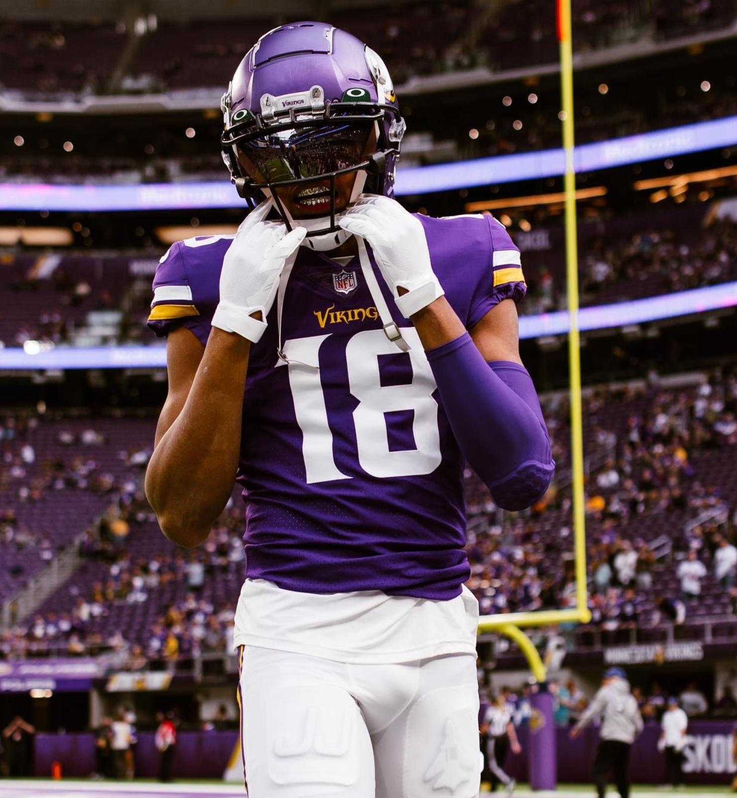 Justin Jefferson Vikings Wallpapers - Wallpaper Cave