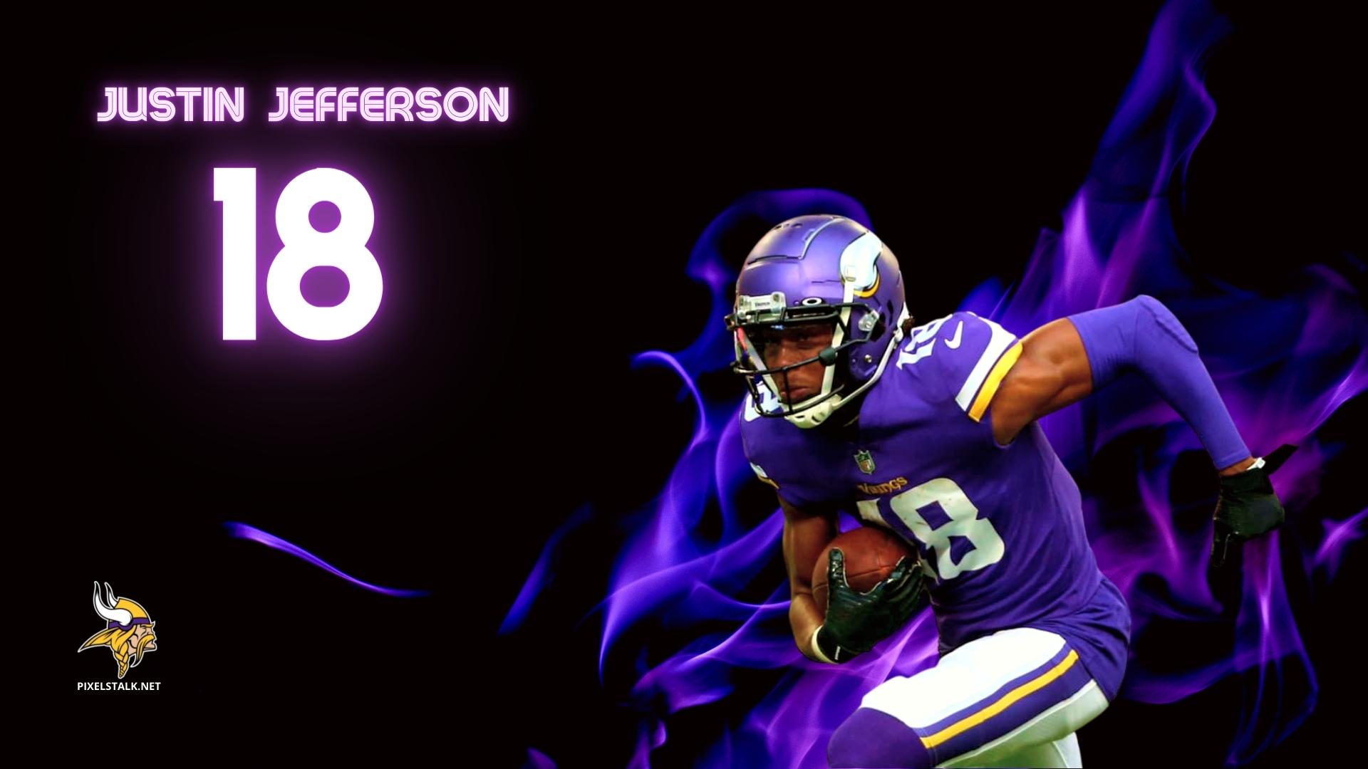 \ud83d\udd25 Justin Jefferson Wallpaper || 863+ Justin Jefferson Wallpaper 1080p, 2K,  4K, 5K, HD 2023 - Raju Editor