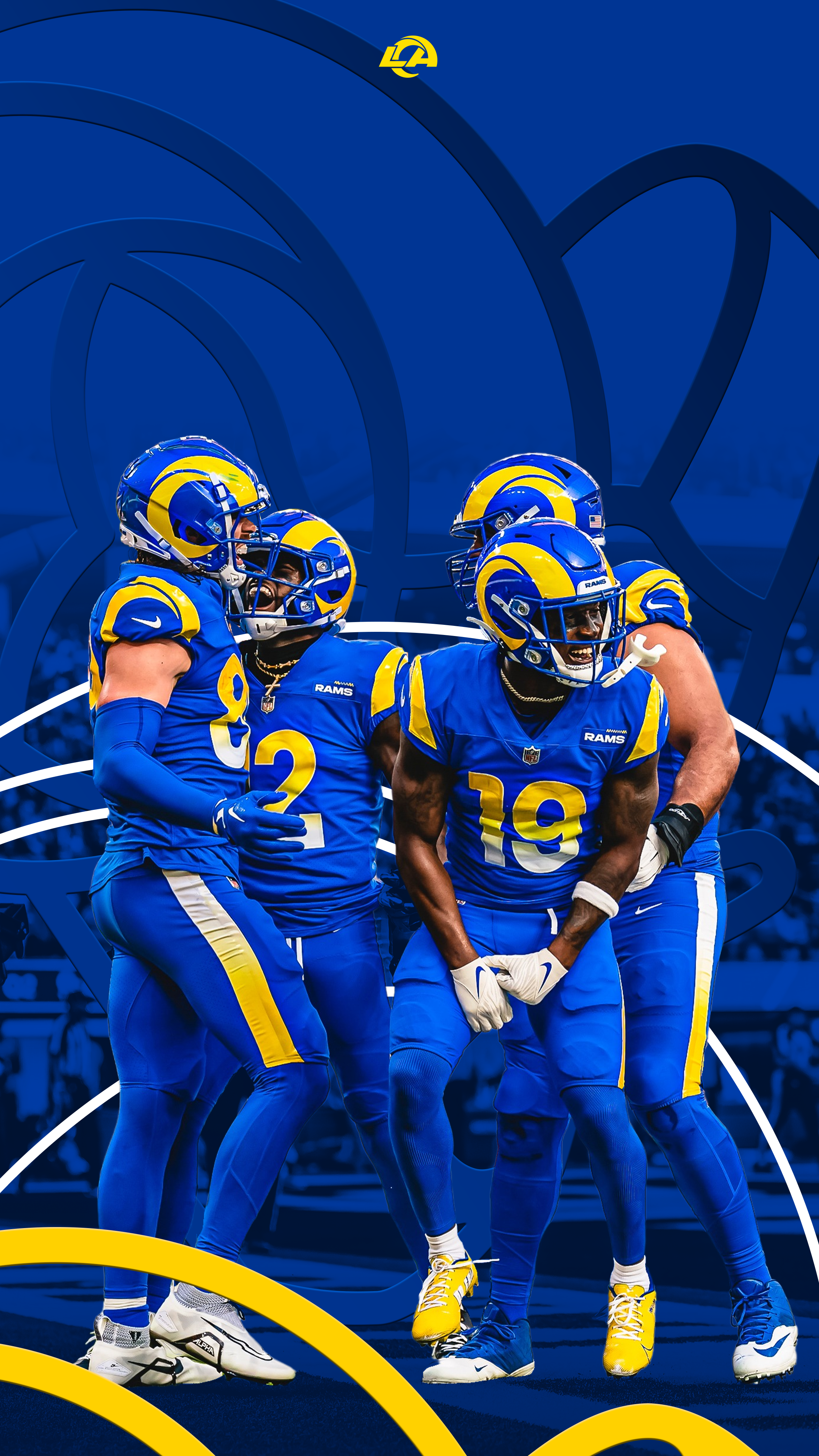 Los Angeles Rams Wallpaper - Wallpaper HD 2023