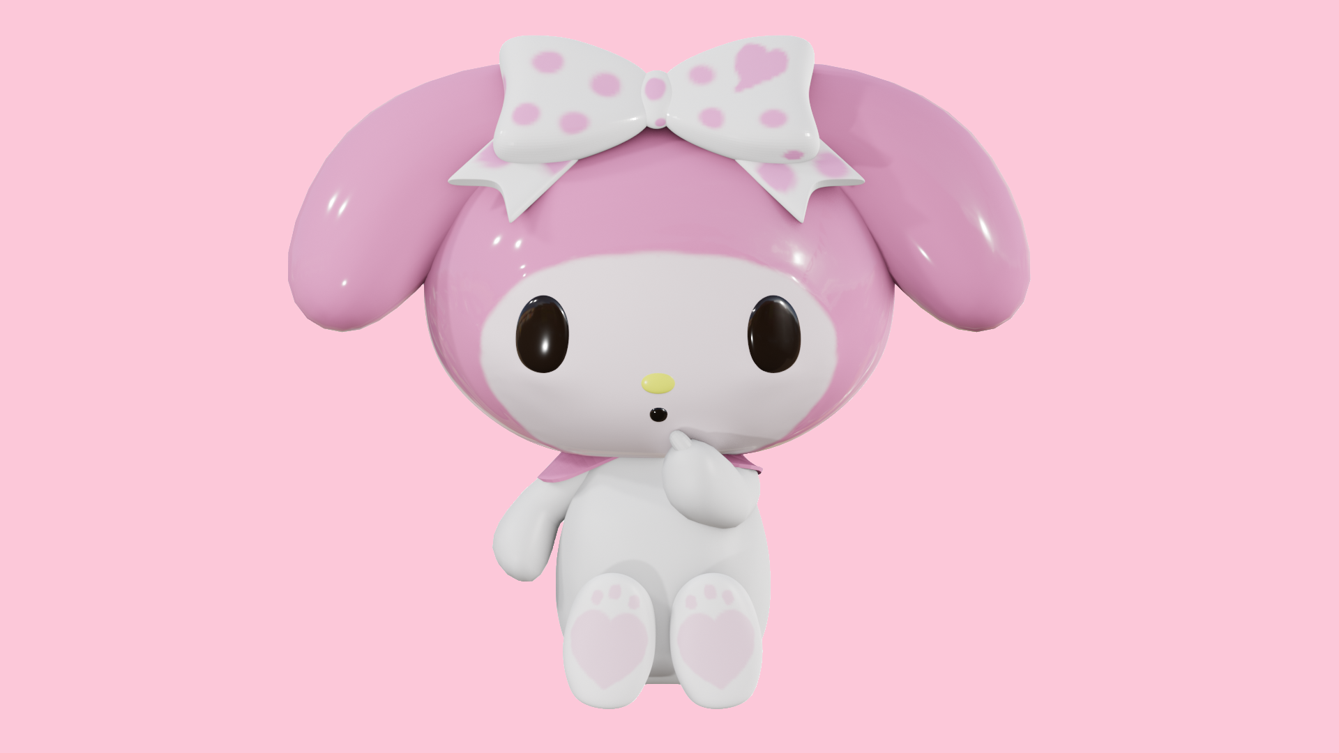 STL file MY MELODY・3D print design to download・Cults