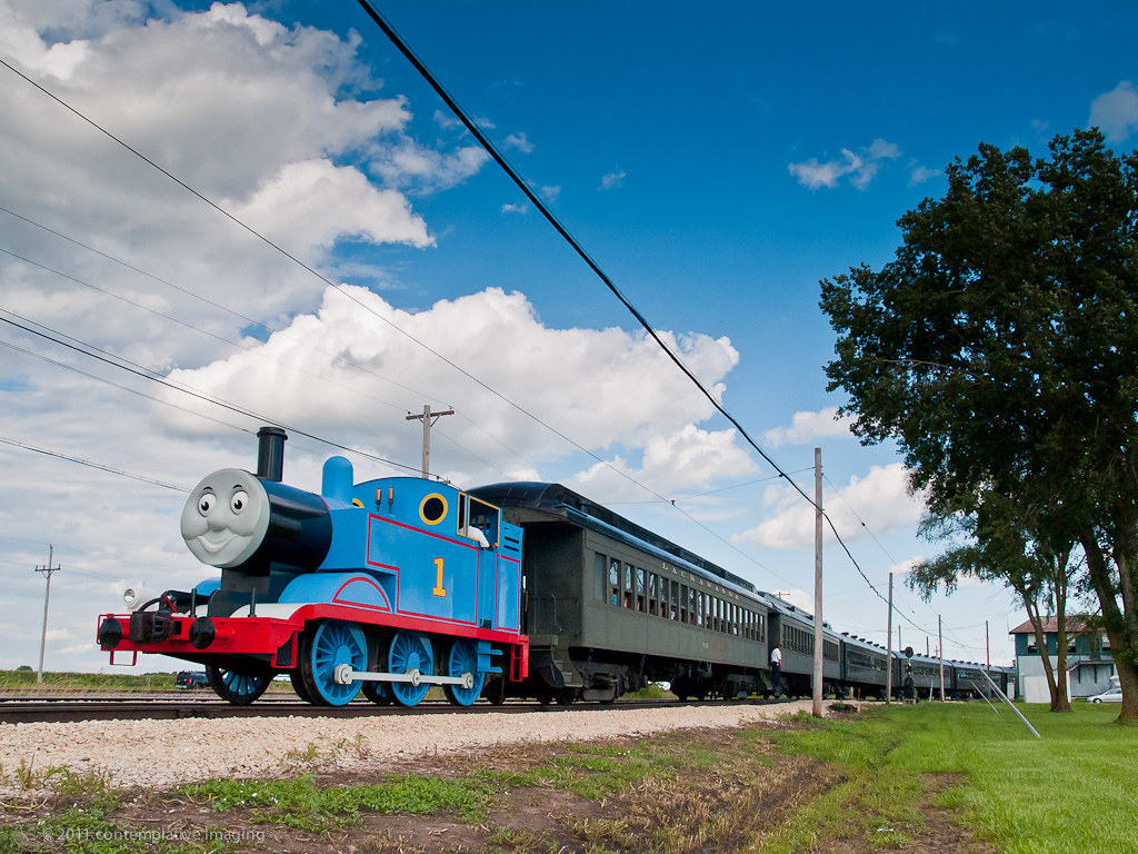 IRM day out with Thomas. Thomas the Tank Engine, from t