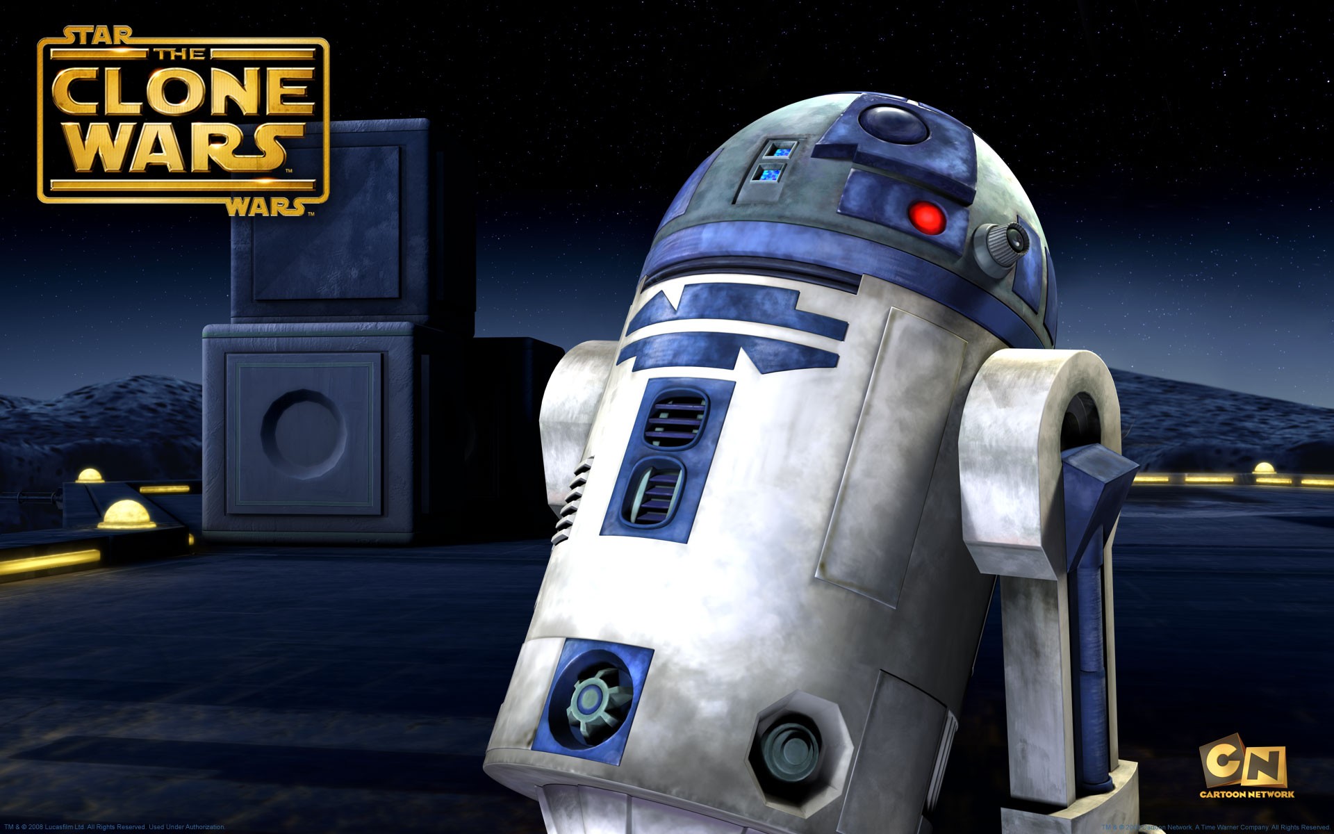 Star Wars The Clone Wars R2D2 HD wallpaper