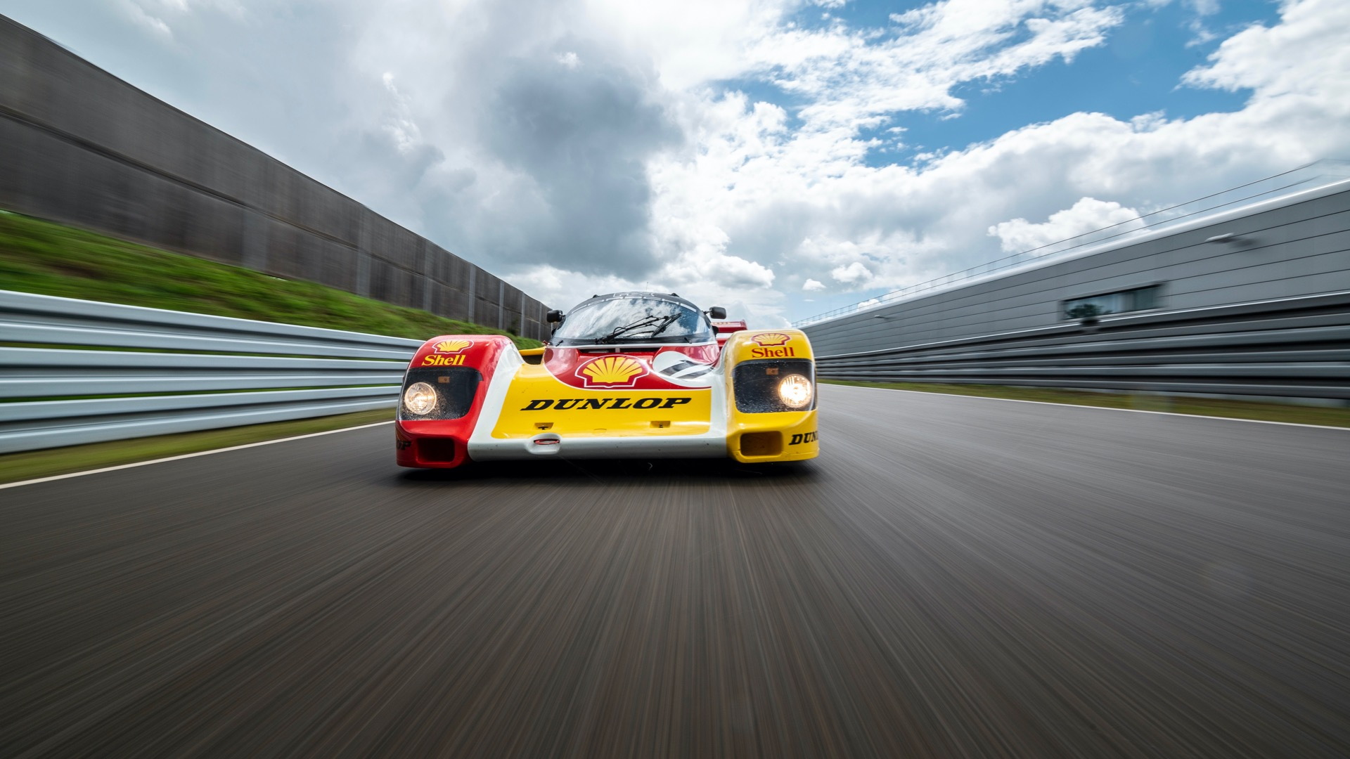 Porsche spent a year and a half restoring the 962 C to its original condition