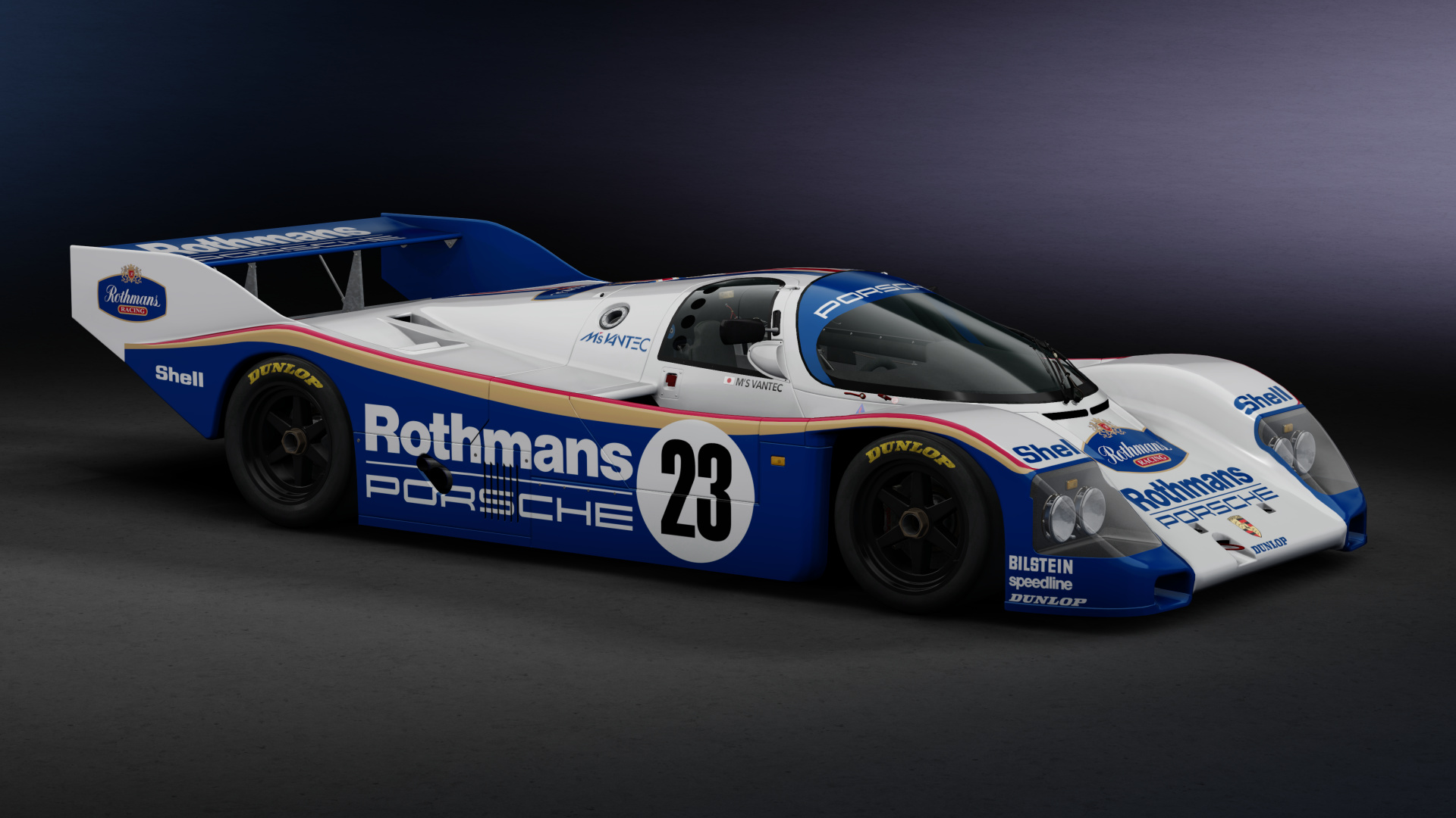 Porsche 962C Shorttail Rothmans