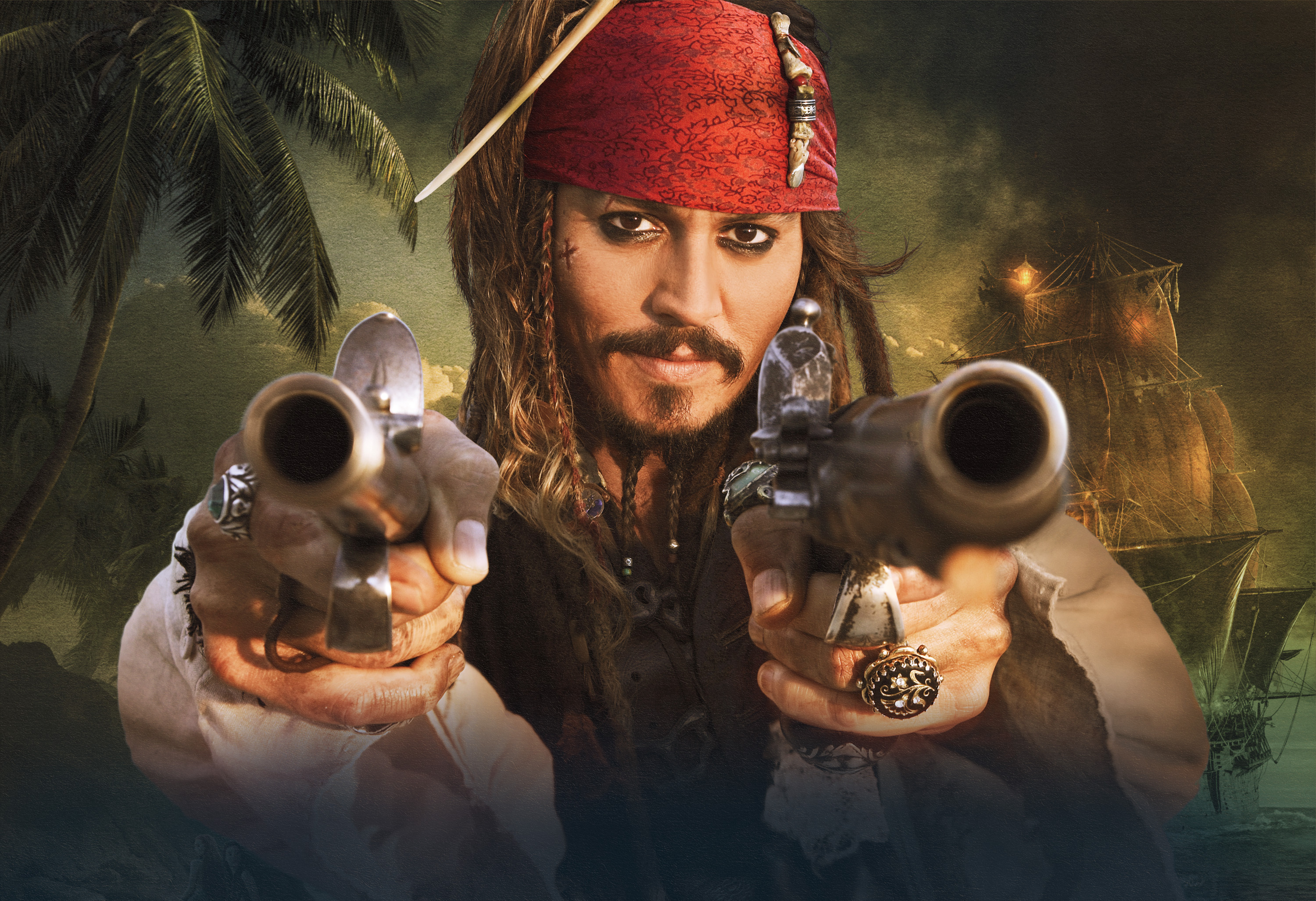 Pirates Of The Caribbean 4 Wallpaper and Background 4K, HD, Dual Screen
