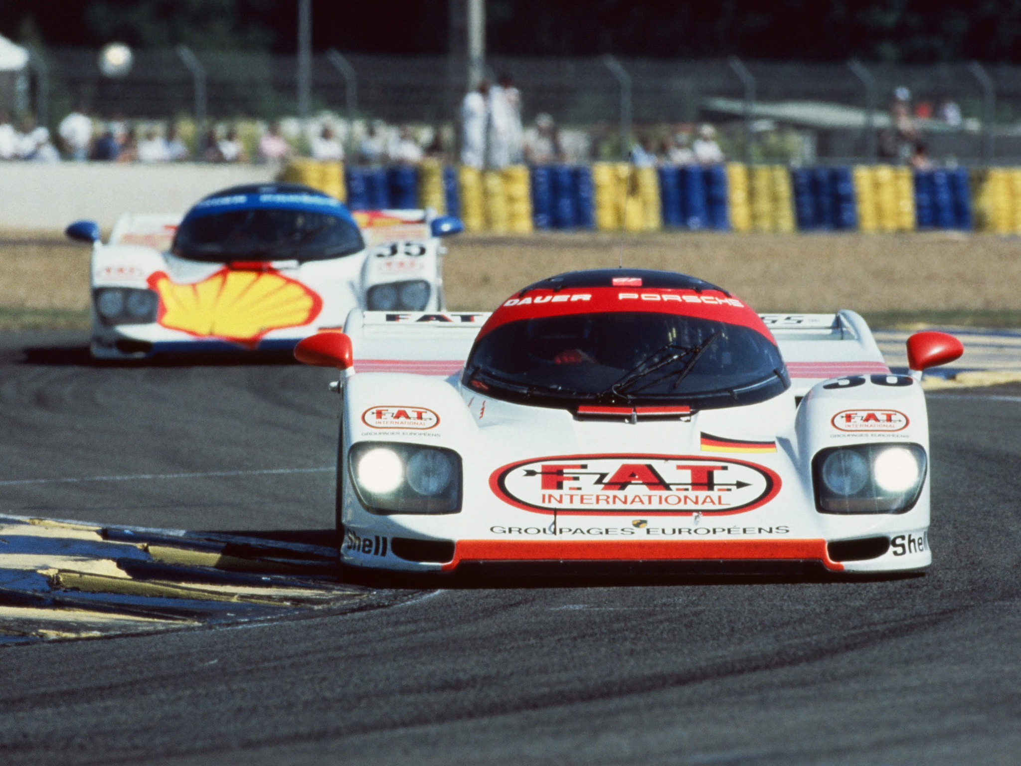1994, Dauer, Porsche, 962, Le mans, Race, Racing, Lmp1 Wallpaper HD / Desktop and Mobile Background