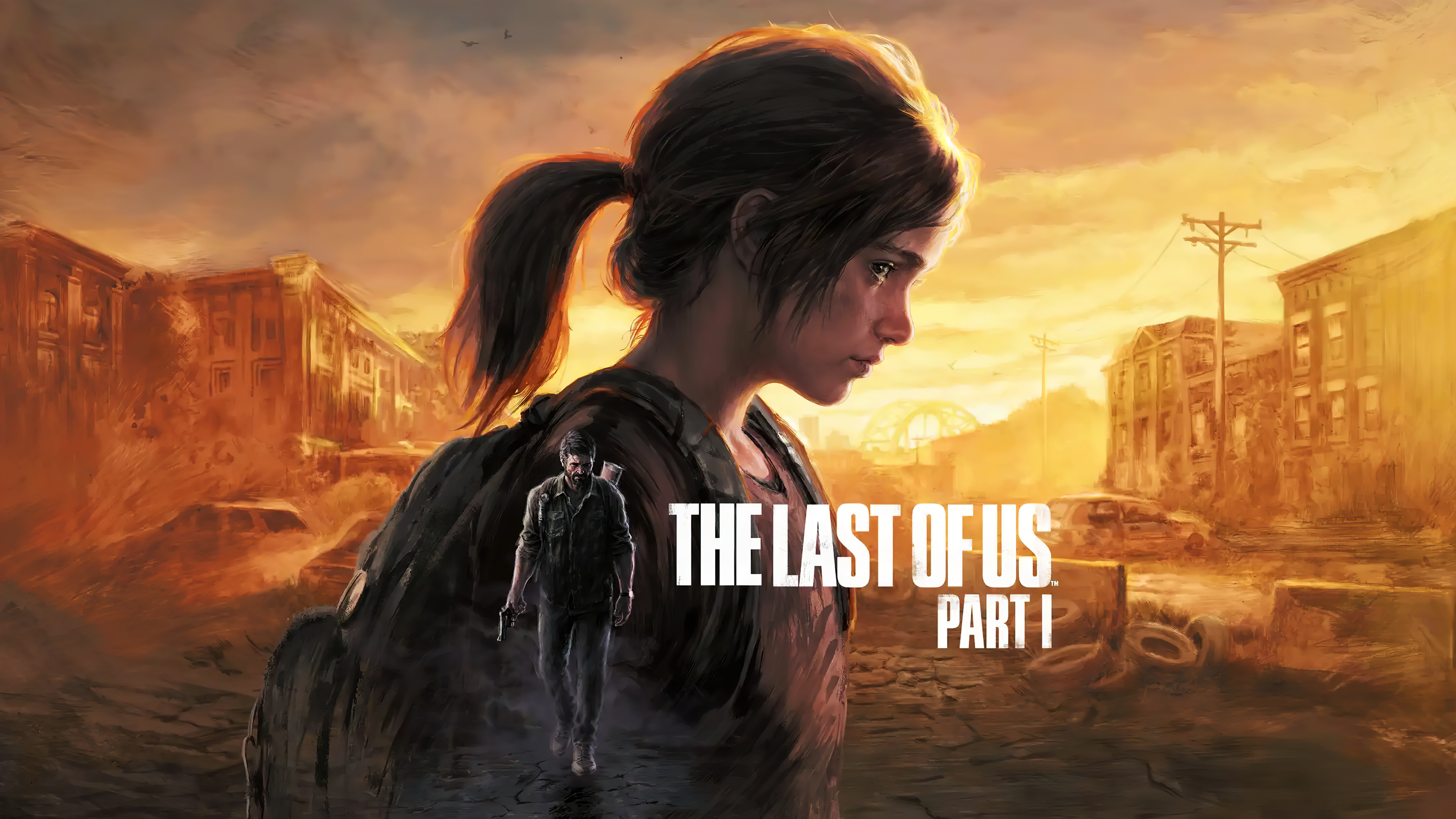 4k The Last of Us Part 1 Cover Art Wallpaper