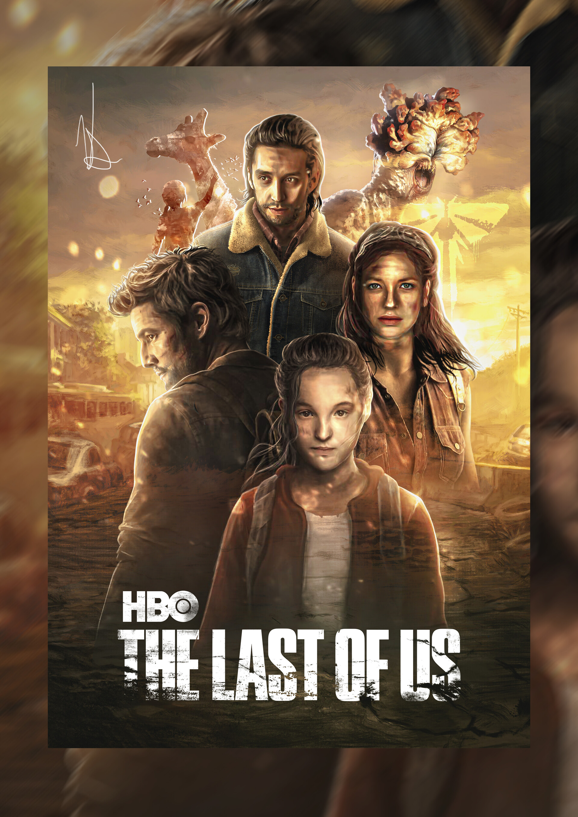 HBO The Last Of Us Poster Wallpapers - Wallpaper Cave