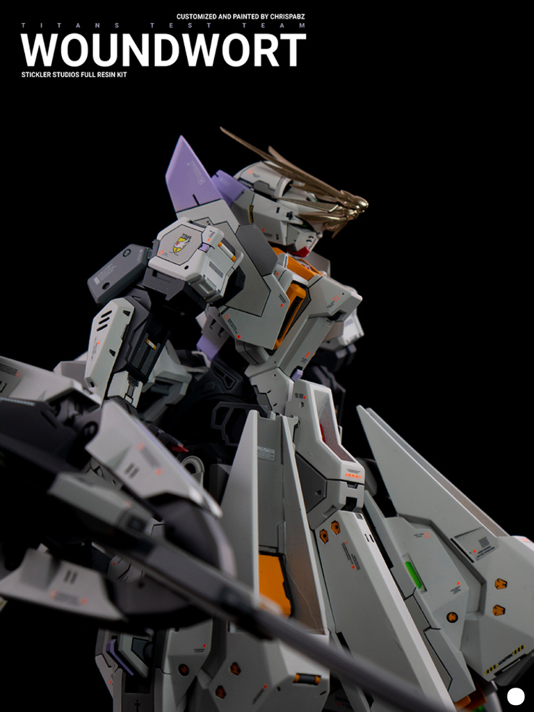 Custom Build: 1 100 Gundam TR 6 Woundwort [Full Resin Kit] Kits Collection News And Reviews