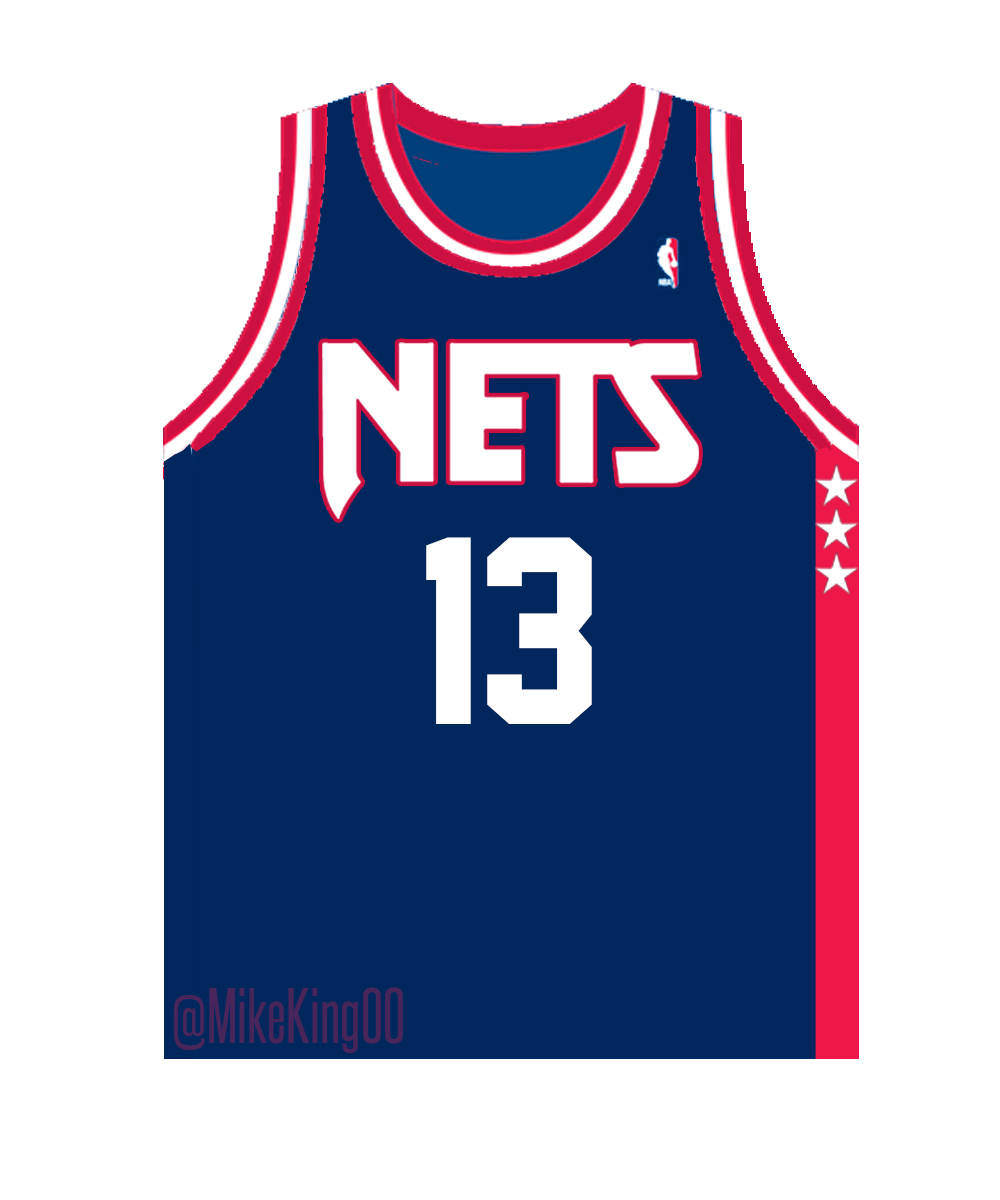 Mike King: 2022 Brooklyn Nets 'City Edition' jersey: (via