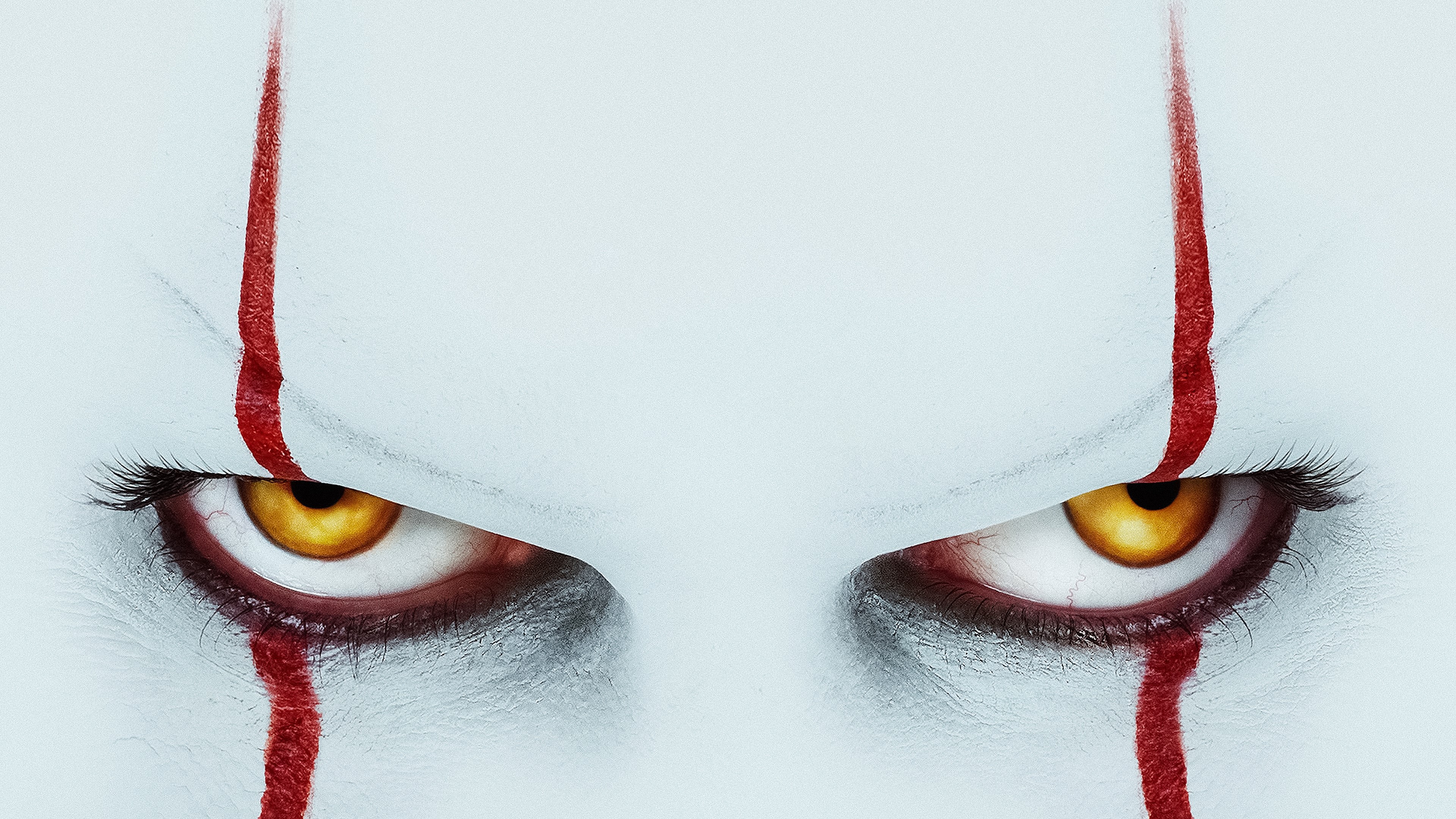 4K, movies, horror, creature, yellow eyes, frontal view, pennywise, clown, It (movie) Gallery HD Wallpaper