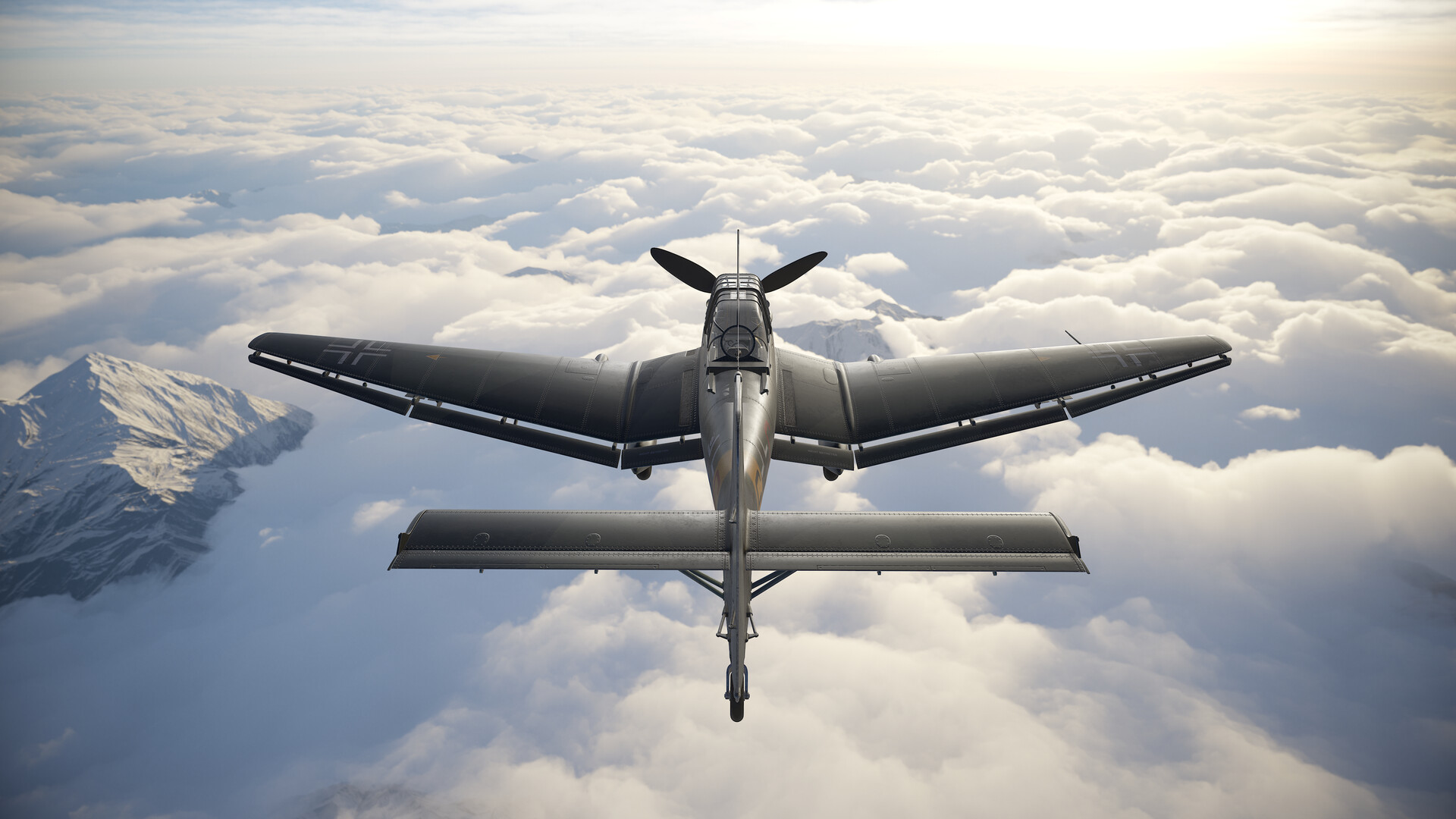 Ju87 Stuka B2 Dive Bomber with Detailed Cockpit