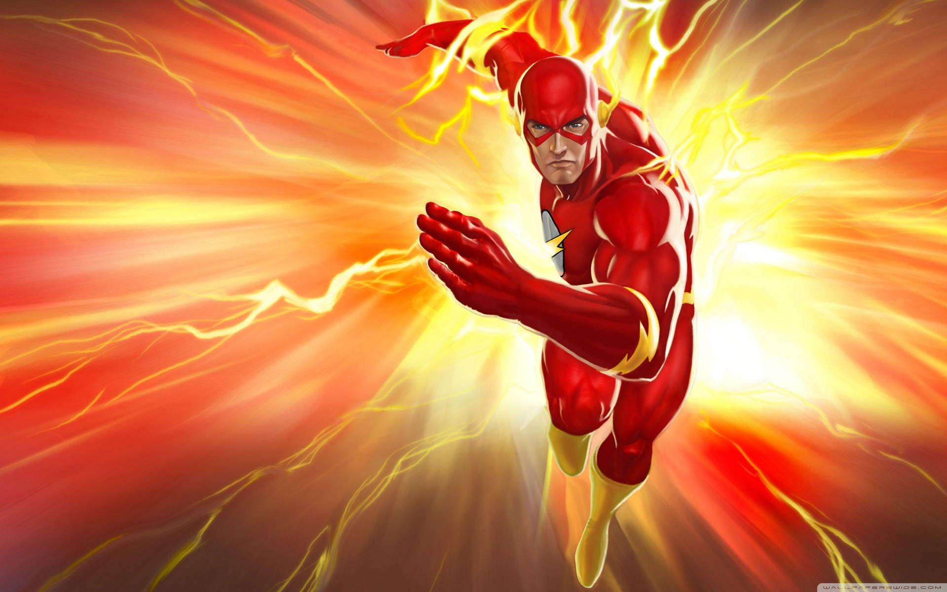 Download Video Game Dc Universe Online The Flash Poster Wallpaper