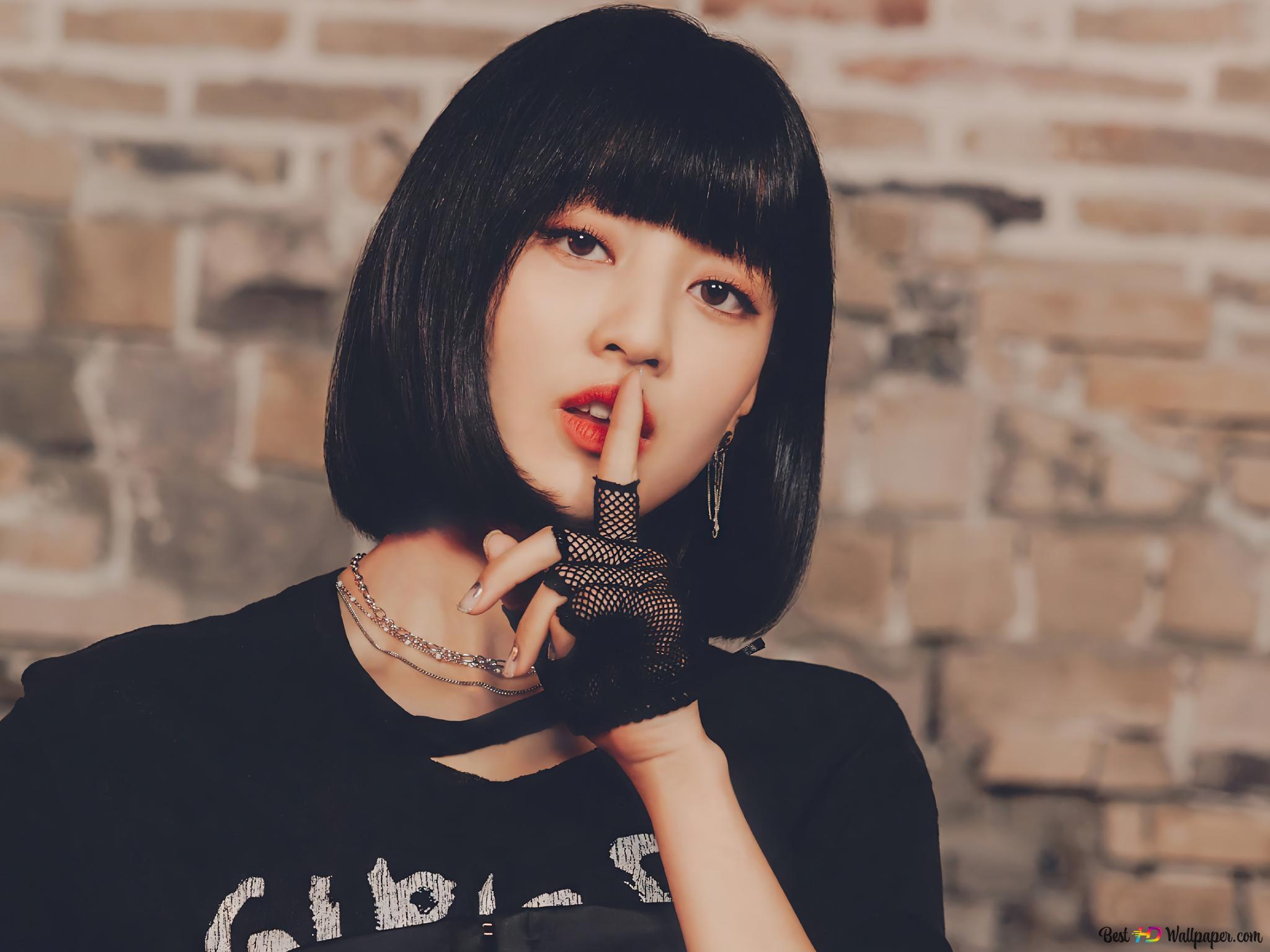 TWICE's Jihyo. Season's Greetings 2023 4K wallpaper download