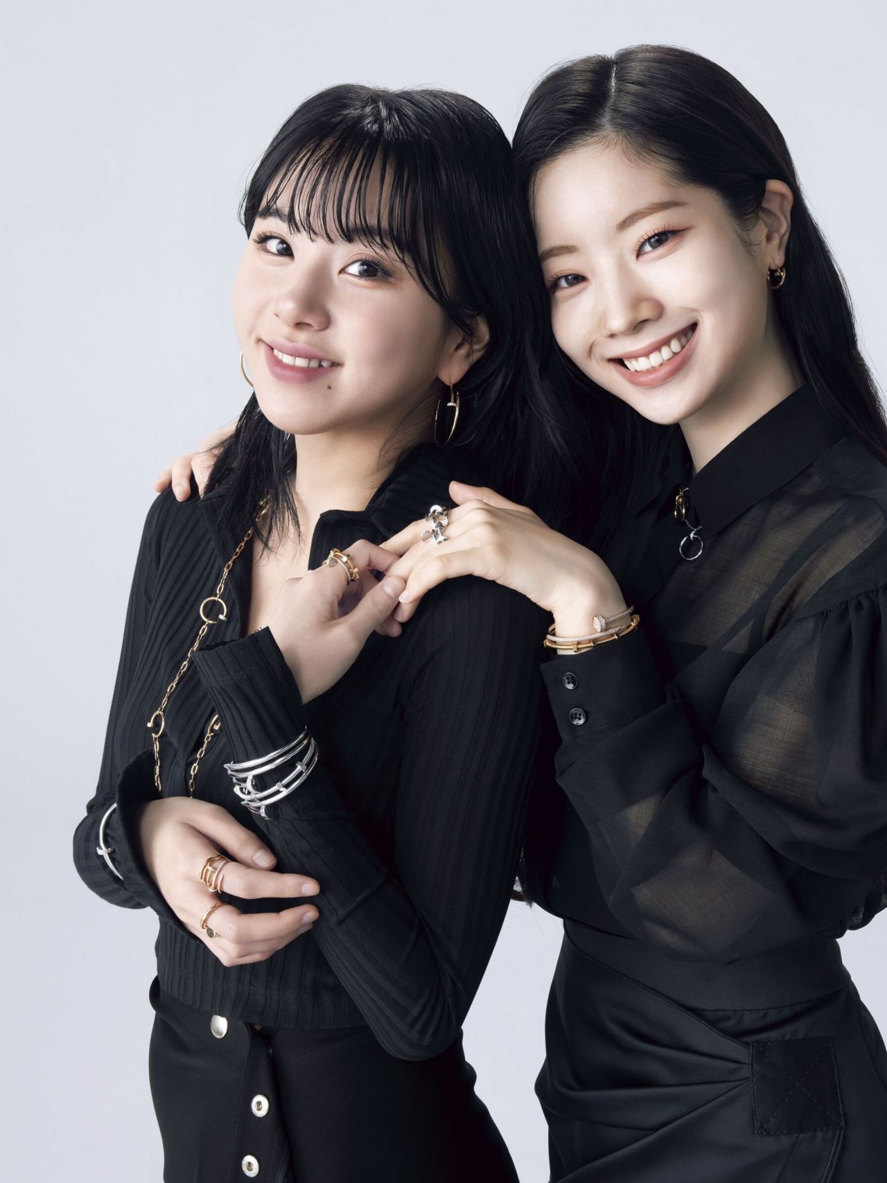 Twice for ELLE Magazine Japan January 2023 • CelebMafia
