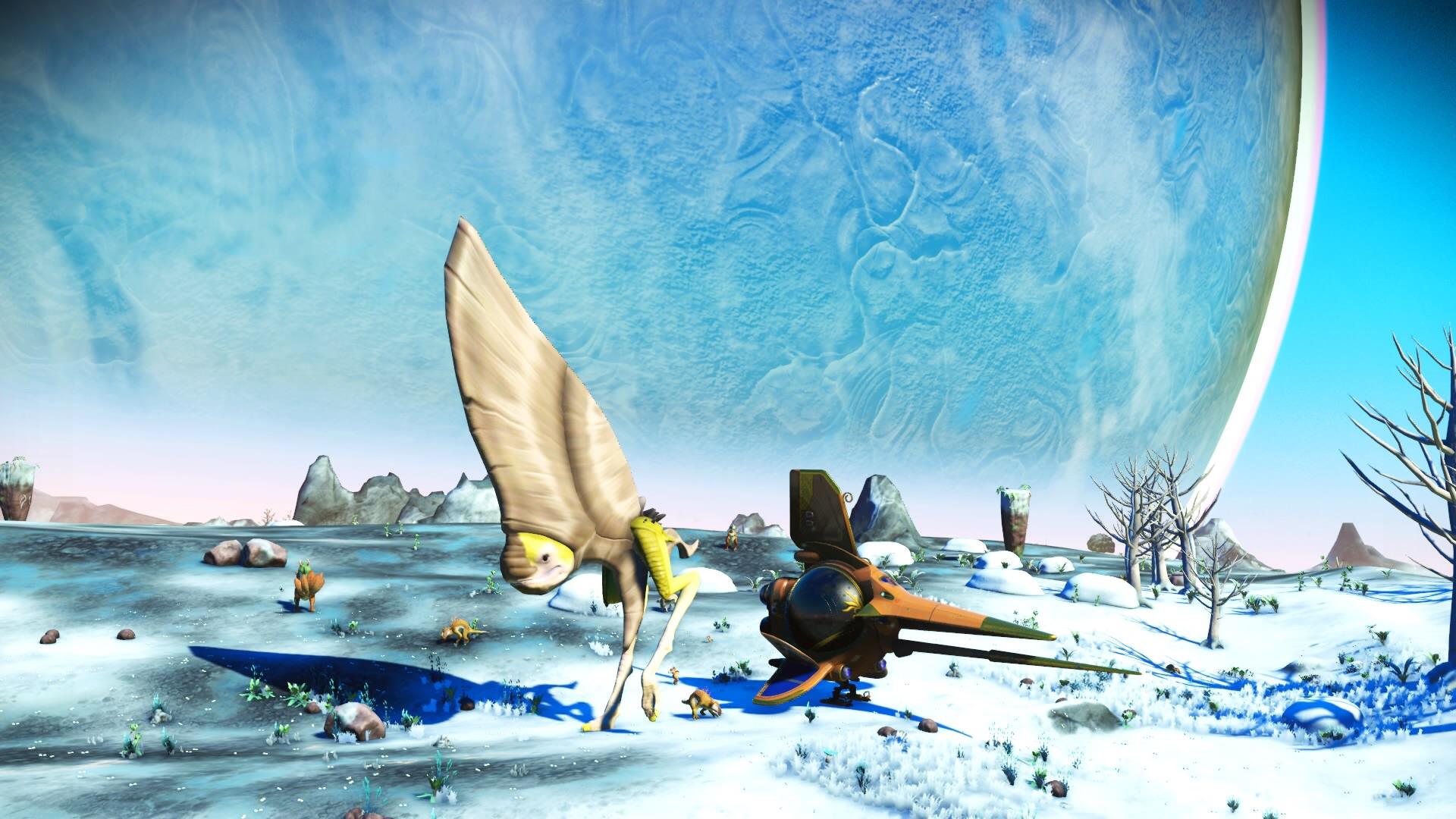 Hyperborean Creature. I've never seen anything like this in 100 hours of gameplay