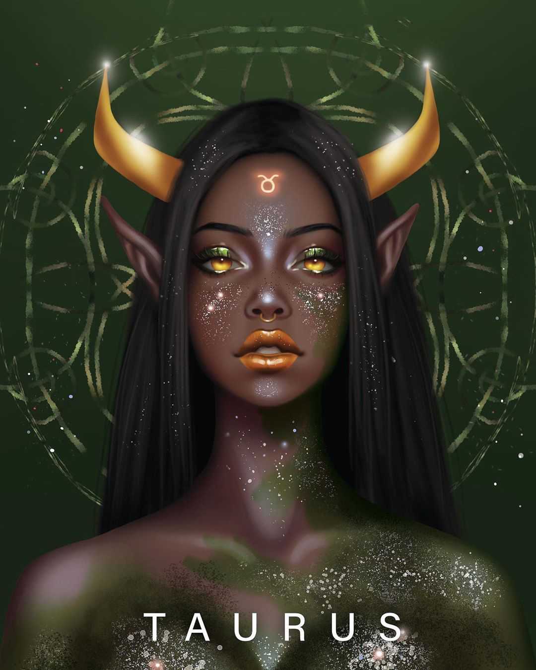 Taurus Girl Wallpaper