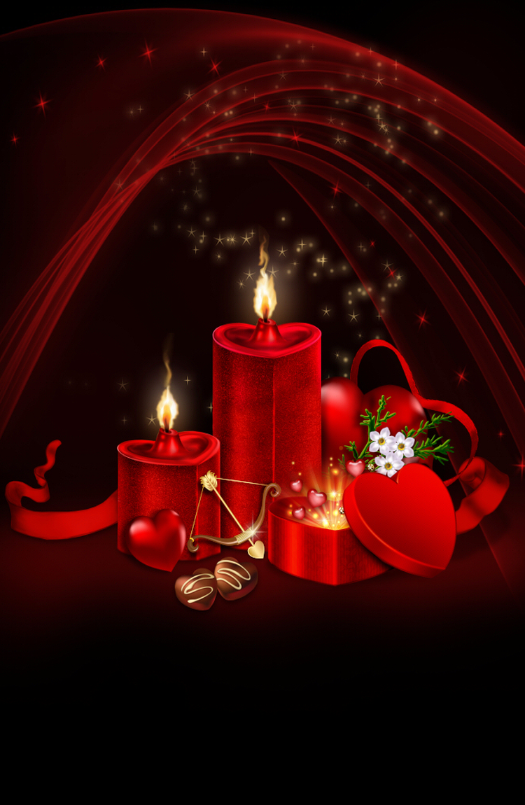 Valentine Candle Wallpapers - Wallpaper Cave