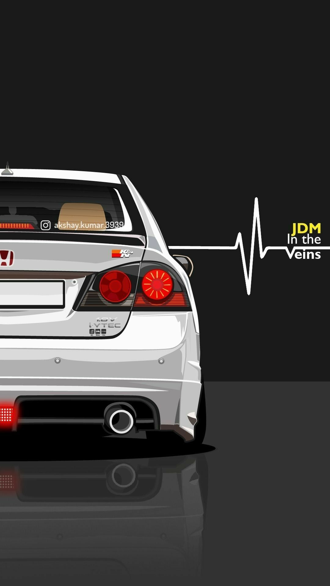 Honda Civic Wallpaper. Honda civic car, Civic car, Honda civic