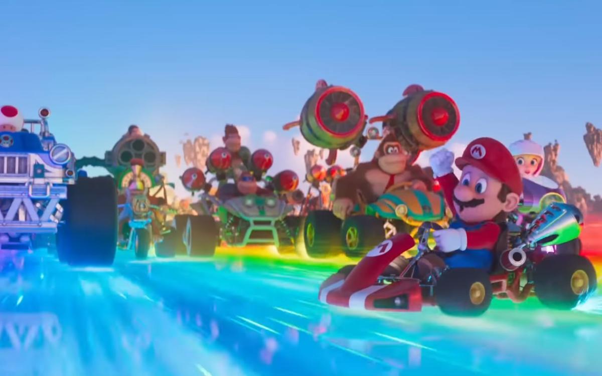 The second 'Super Mario Bros.' trailer reveals Donkey Kong and Rainbow Road