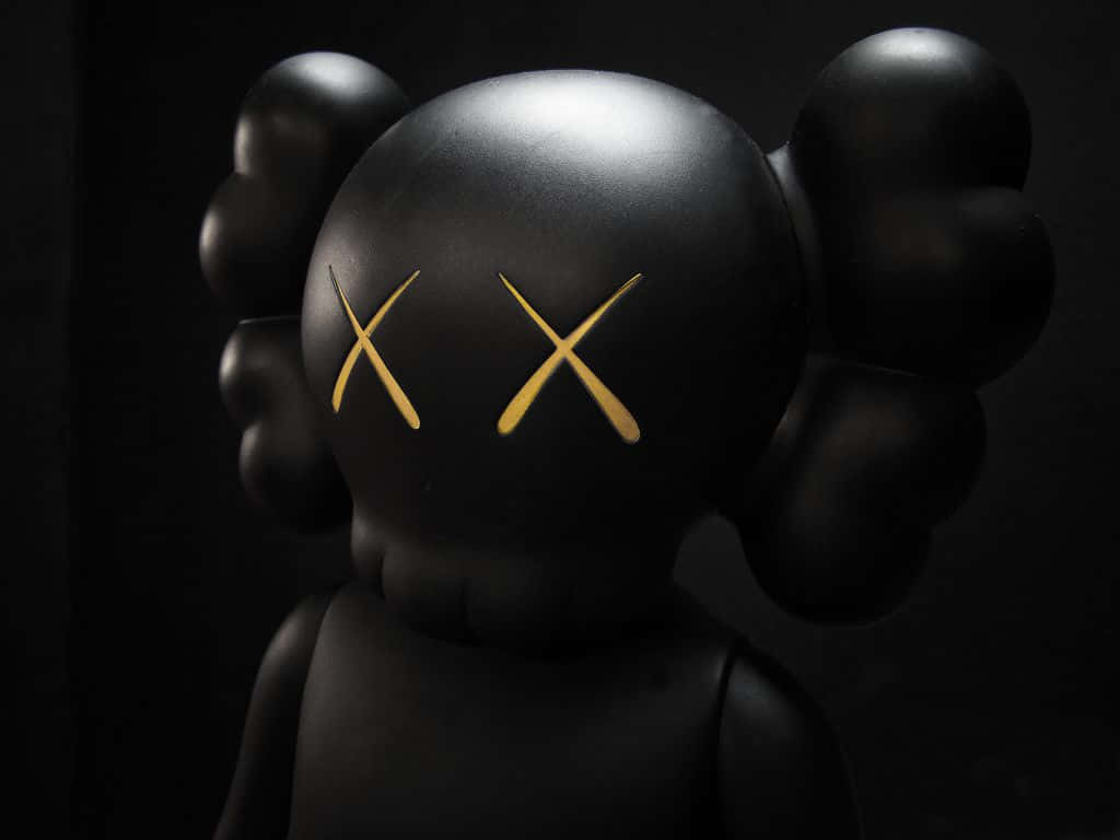 Download Kaws Black And White Wallpaper