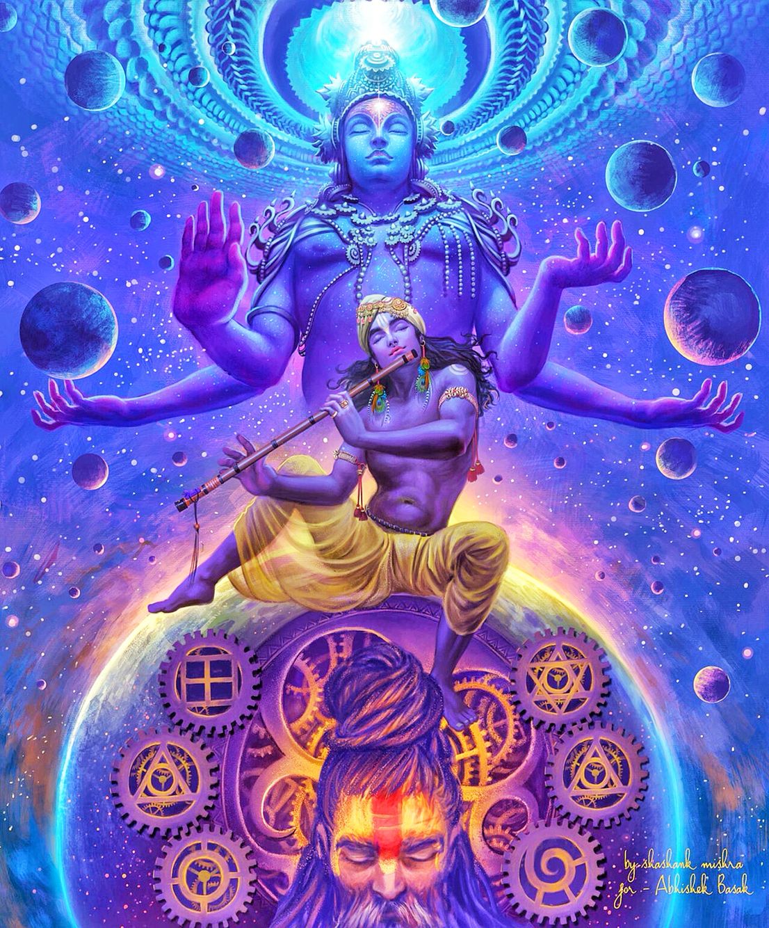 Krishna Universe Wallpaper Free Krishna Universe Background