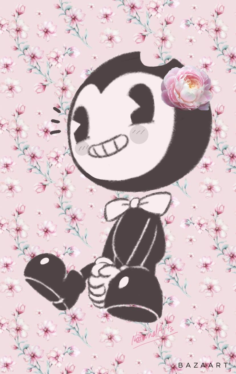 Bendy floral wallpaper. Милые рисунки, Рисунки, Фандом