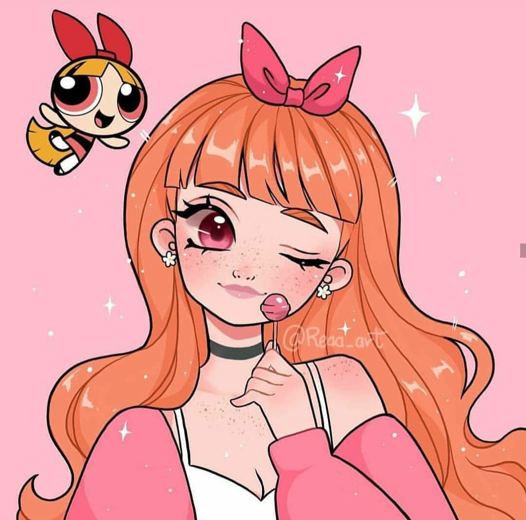 PPG: Blossom -anime style- by T-Vict101 on DeviantArt