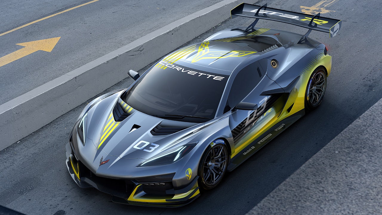 The Corvette Z06 GT3.R Is A Street Illegal Race Car Chevy Will Sell For 2024