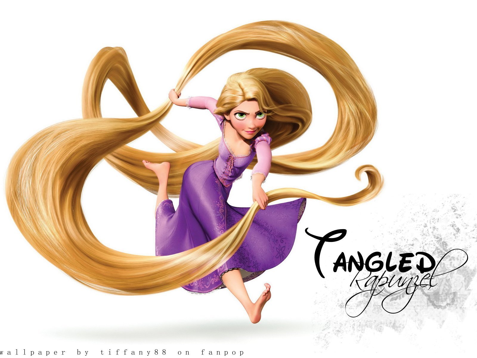 Tangled Rapunzel Princess Wallpaper