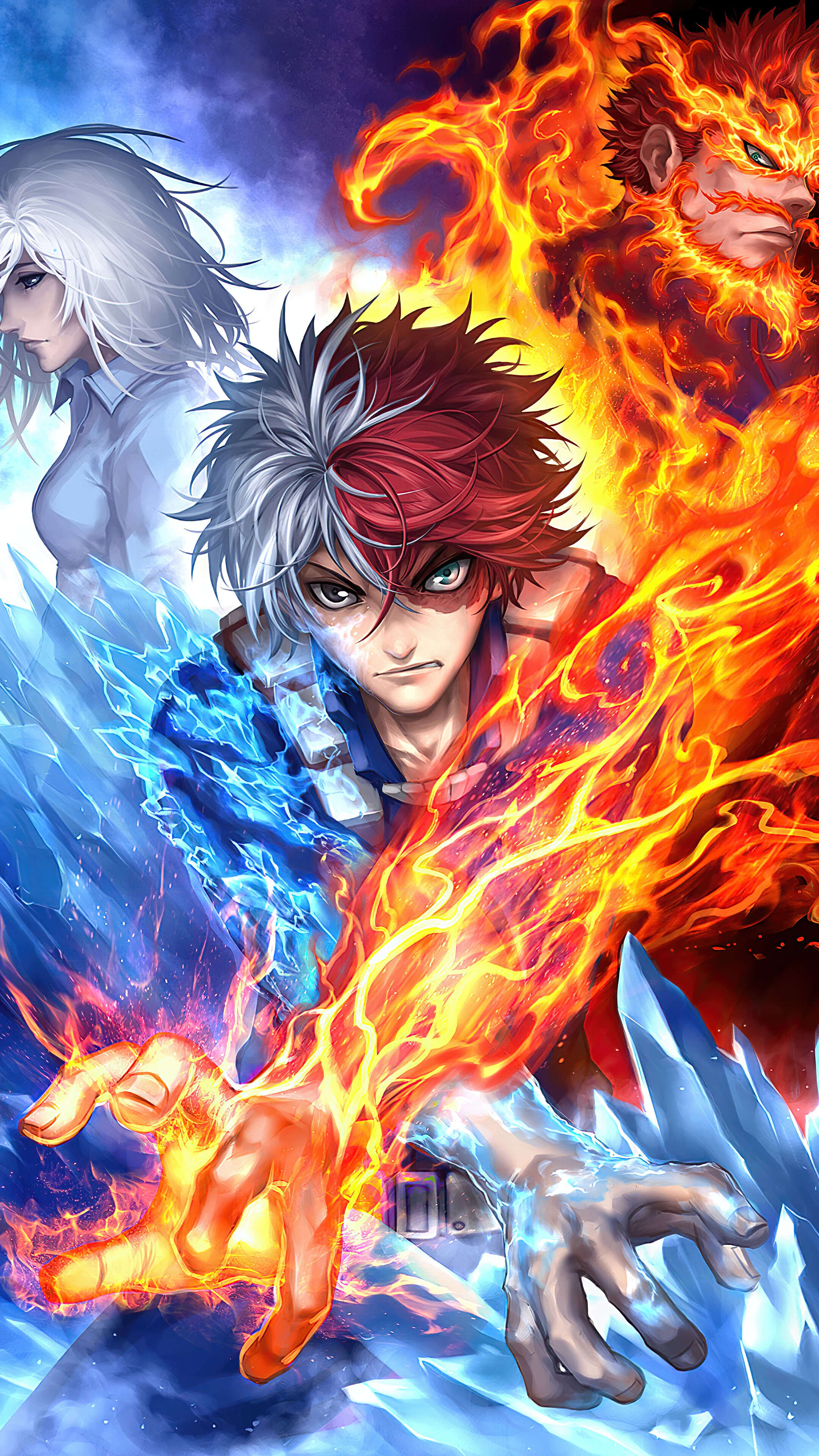 Shoto Todoroki, My Hero Academia, 4k Gallery HD Wallpaper